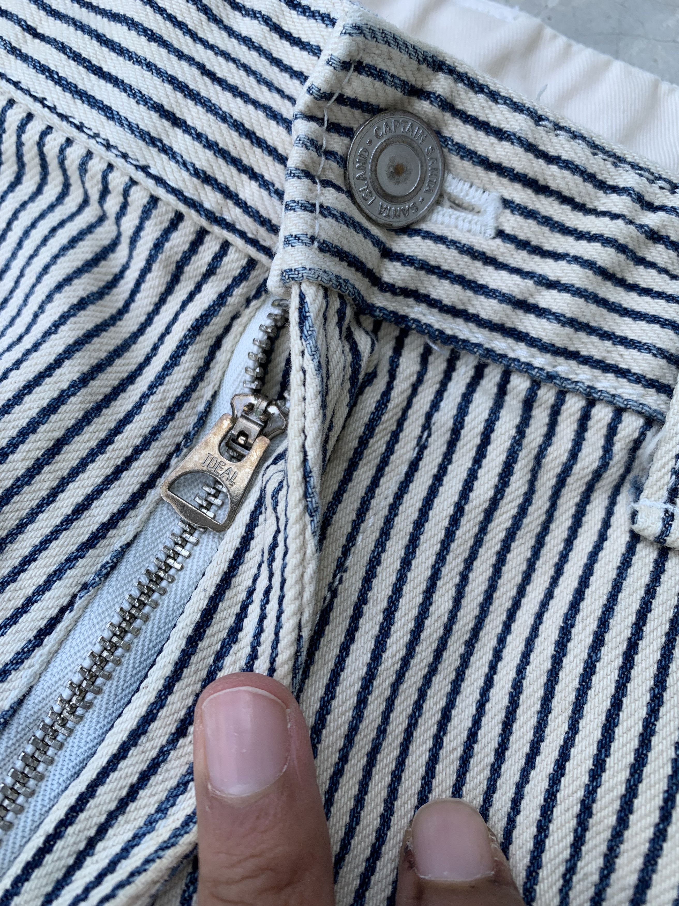 Japanese Brand Vintage Captain Santa Hickory Striped Pants Size US 32 / EU 48 - 9 Thumbnail