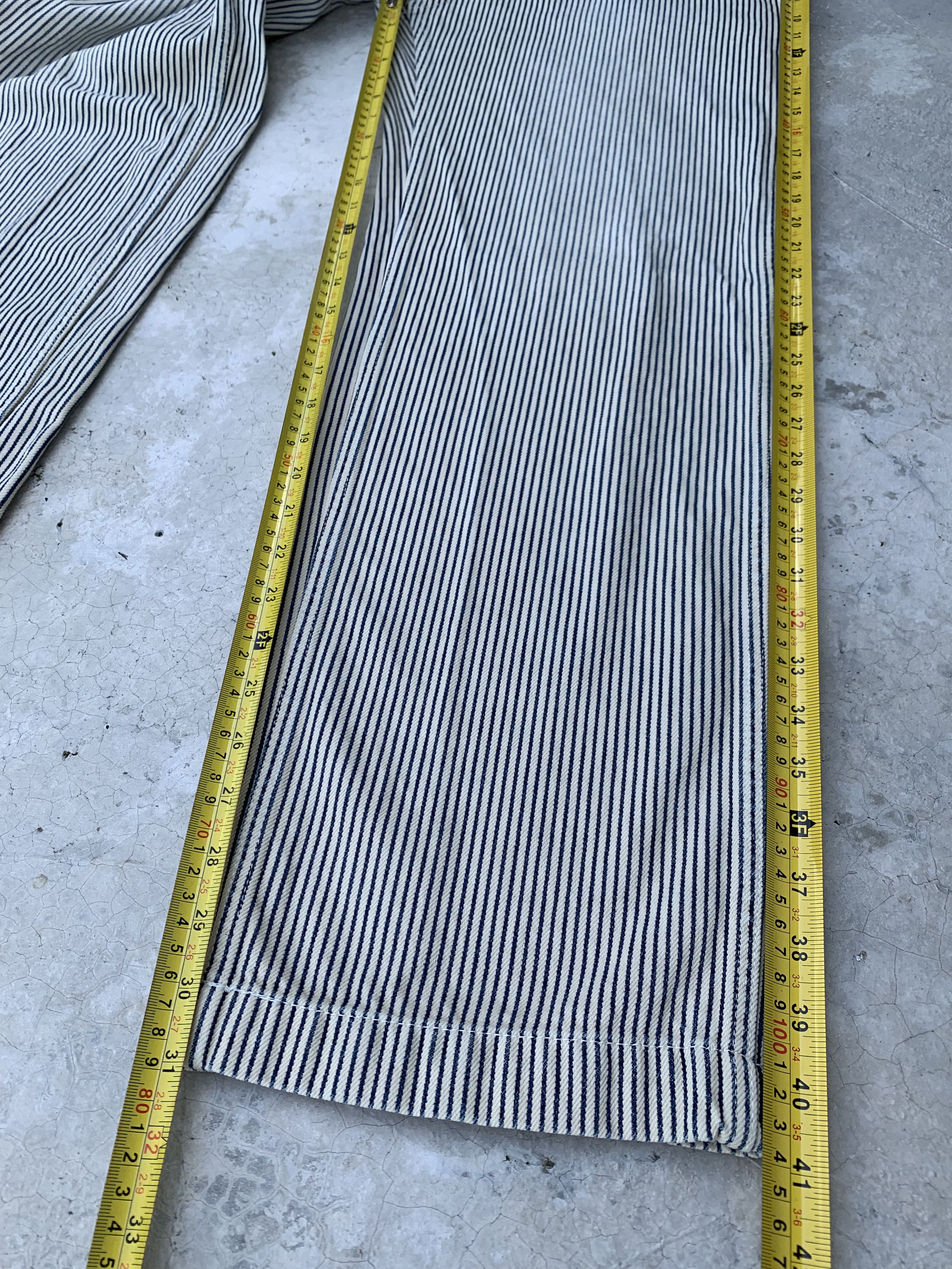 Japanese Brand Vintage Captain Santa Hickory Striped Pants Size US 32 / EU 48 - 12 Thumbnail