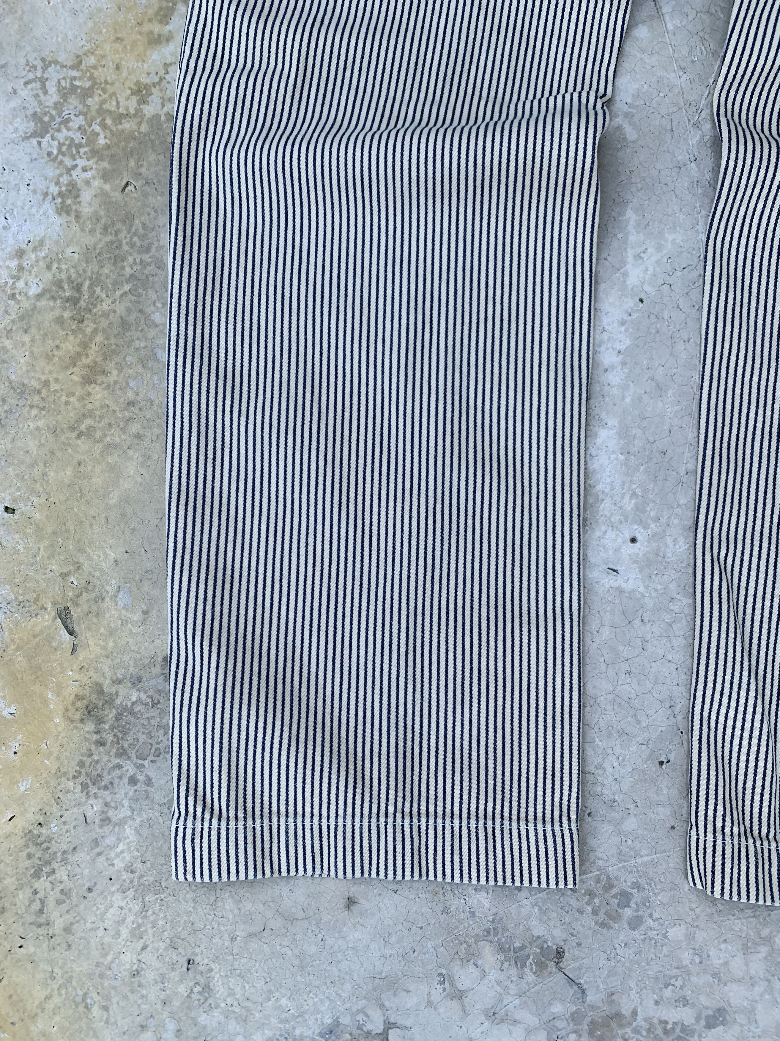 Japanese Brand Vintage Captain Santa Hickory Striped Pants Size US 32 / EU 48 - 18 Thumbnail