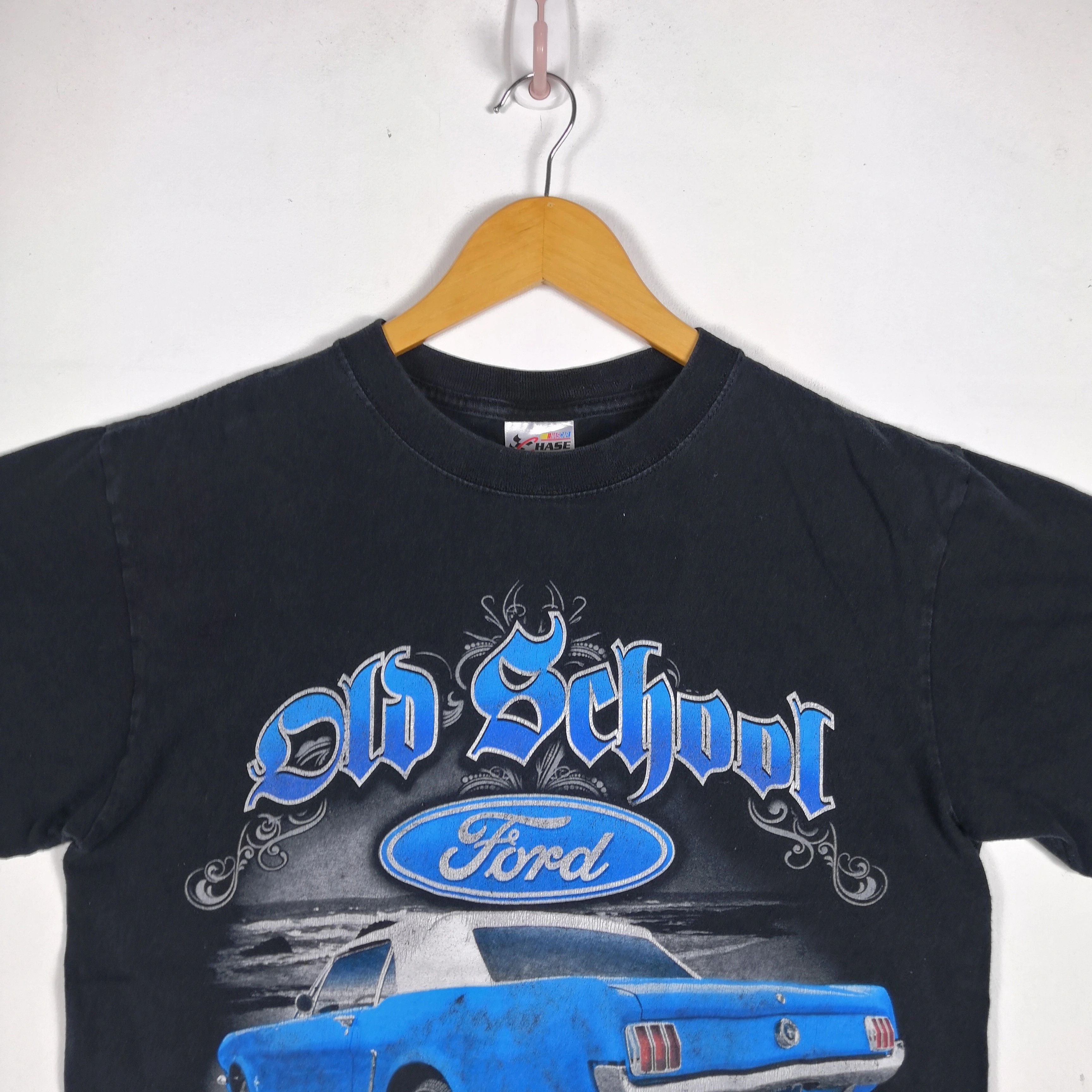 Ford Vintage Nascar T Shirt Old School Ford Car Crewneck Tee Size US M / EU 48-50 / 2 - 2 Thumbnail