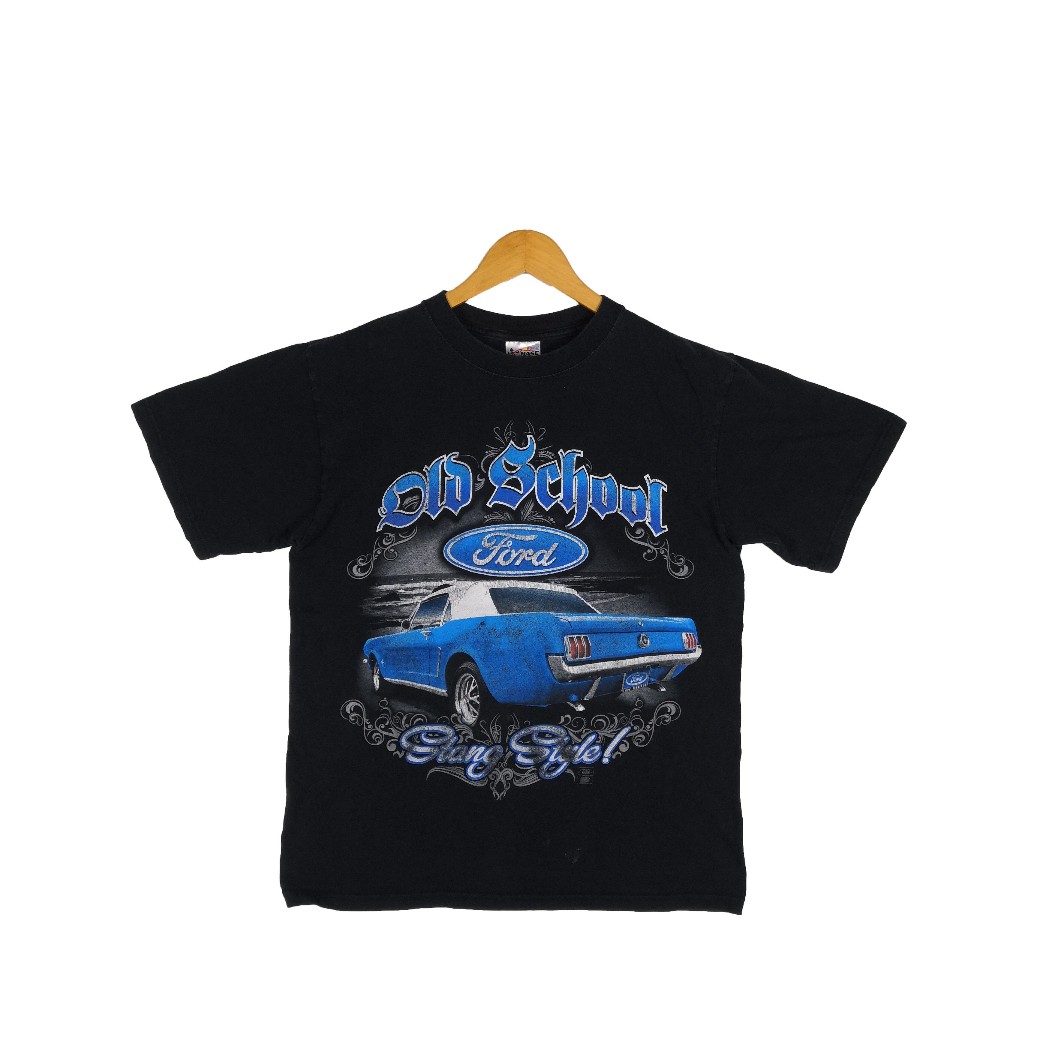 Ford Vintage Nascar T Shirt Old School Ford Car Crewneck Tee Size US M / EU 48-50 / 2 - 1 Thumbnail