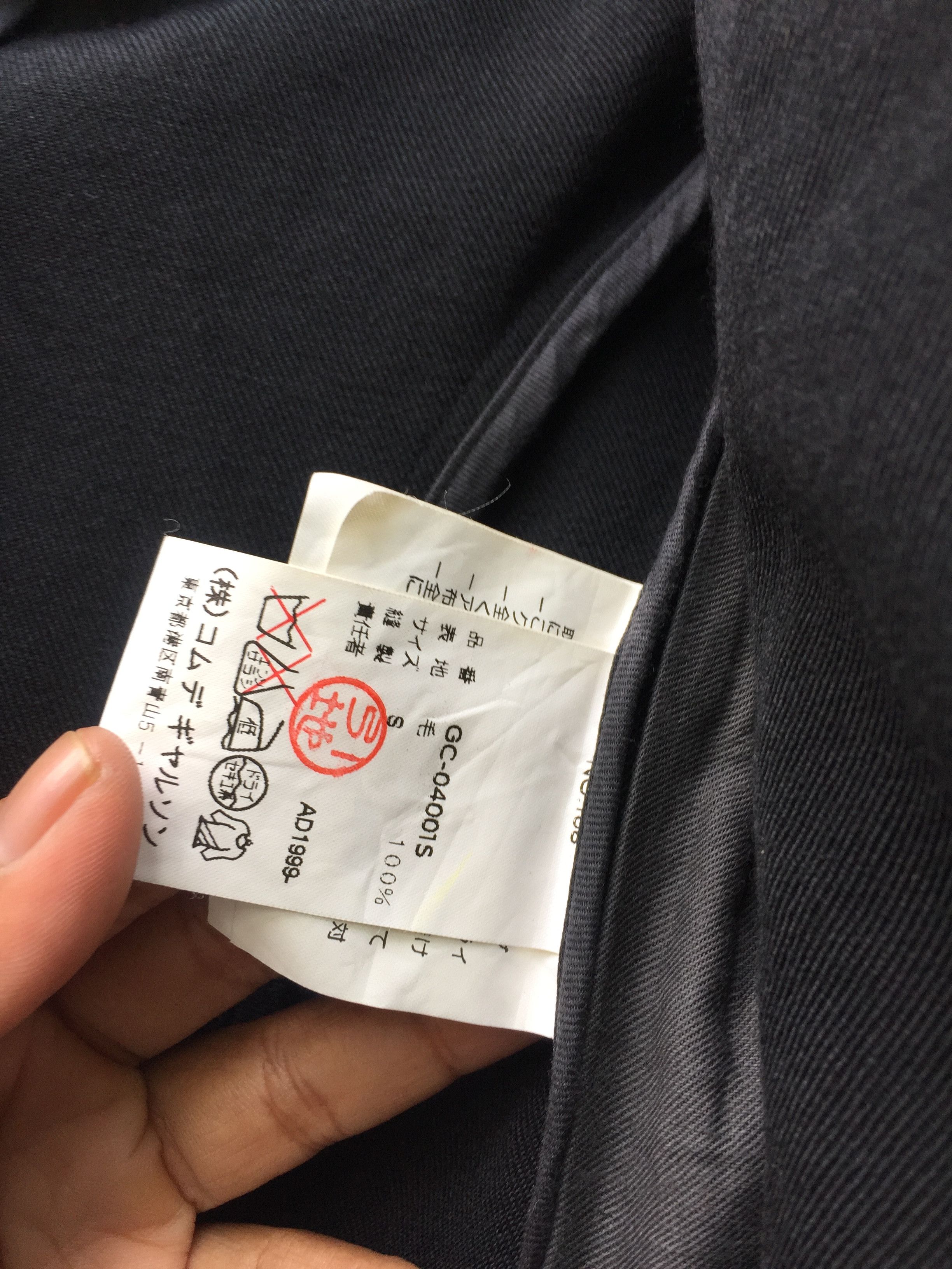 Comme des Garcons Aw1999 Comme des Garcons Woolen Robe Cloak Size US S / EU 44-46 / 1 - 9 Thumbnail