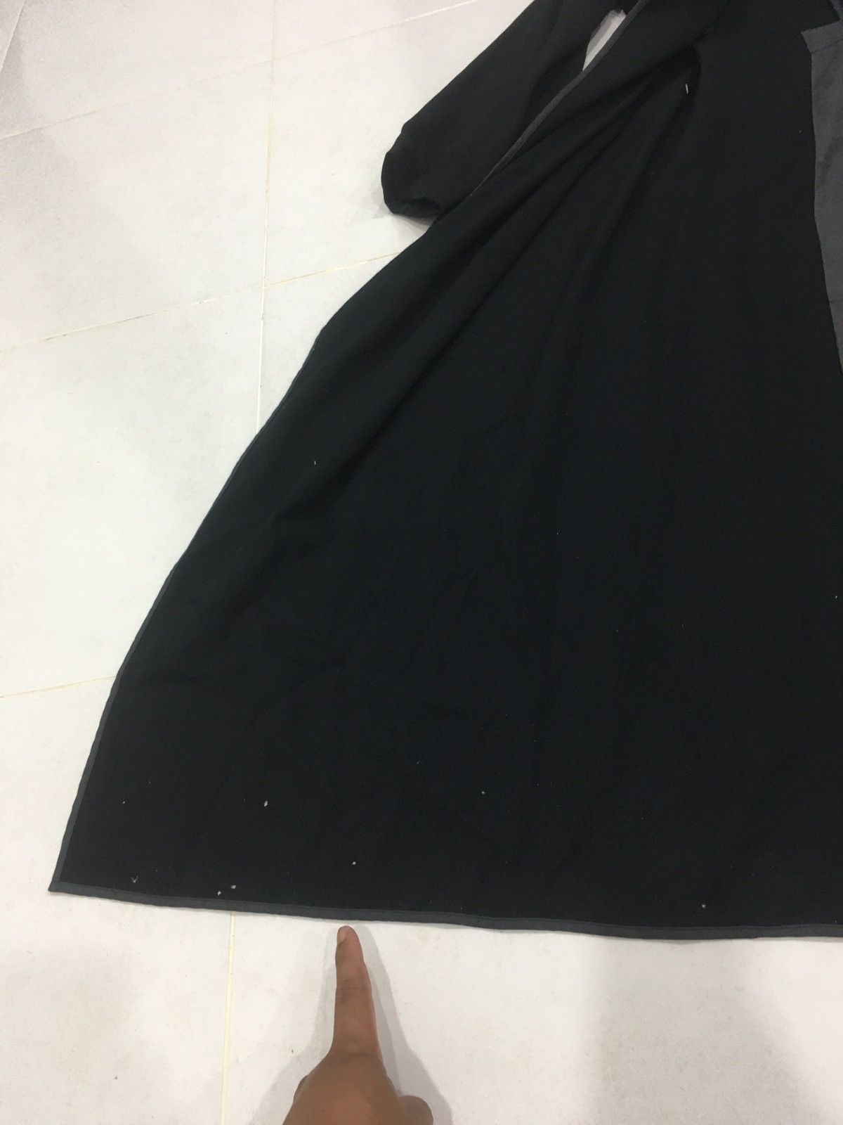 Comme des Garcons Aw1999 Comme des Garcons Woolen Robe Cloak Size US S / EU 44-46 / 1 - 24 Thumbnail