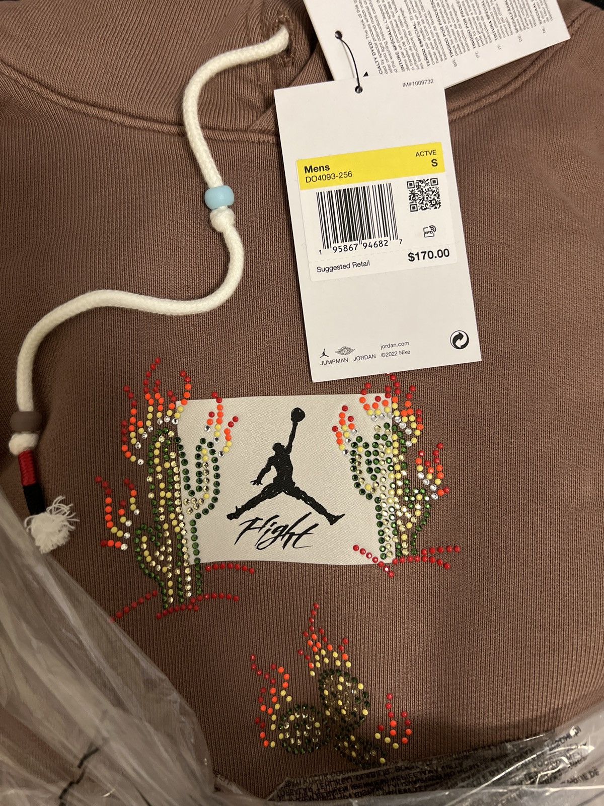 Travis Scott Cactus jack x Jordan flight hoodie Grailed