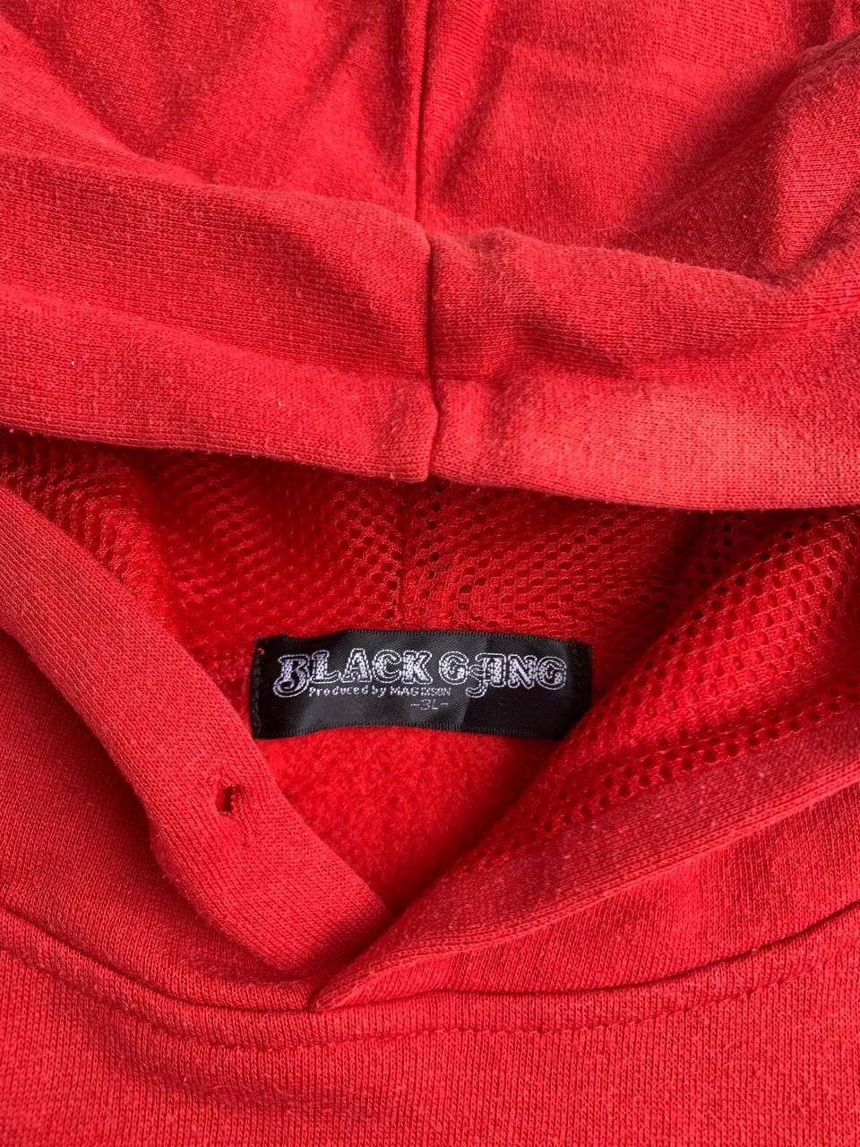 Japanese Brand Vintage Black Gang Rap Graphic Sun Bleached Hoodie Size US XL / EU 56 / 4 - 5 Thumbnail