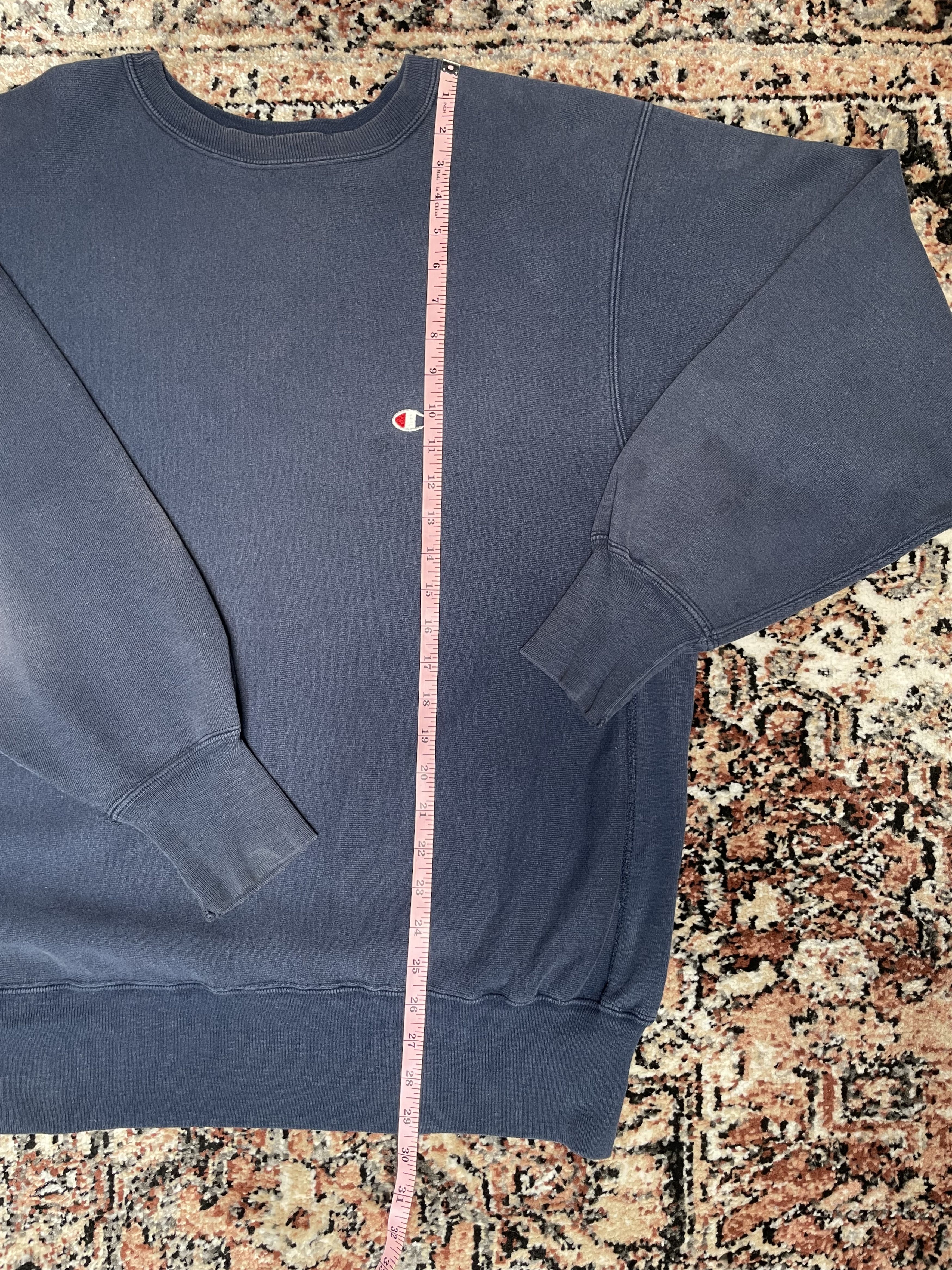 Champion Champion - Reverse Weave Navy Blue Crewneck Size US XL / EU 56 / 4 - 5 Thumbnail