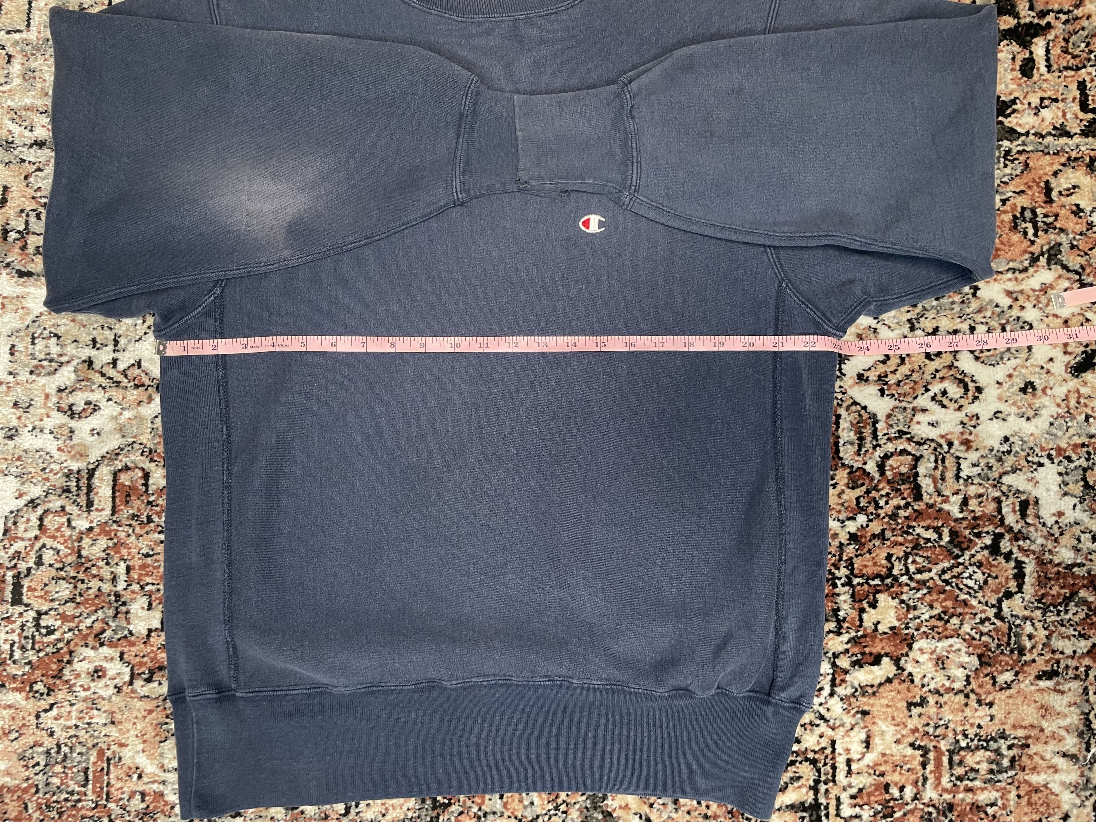Champion Champion - Reverse Weave Navy Blue Crewneck Size US XL / EU 56 / 4 - 6 Thumbnail