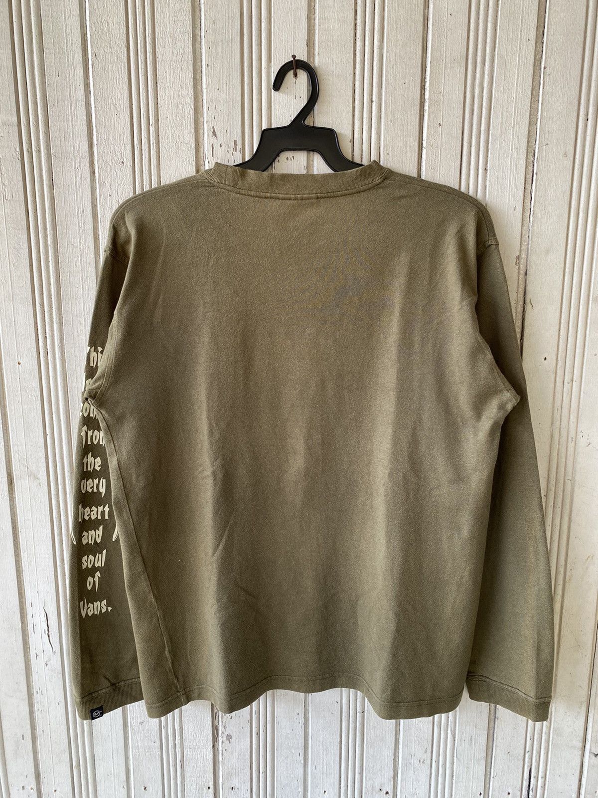 Vans Vintage 90s Vans Skateboard Long Sleeve Size US M / EU 48-50 / 2 - 2 Thumbnail