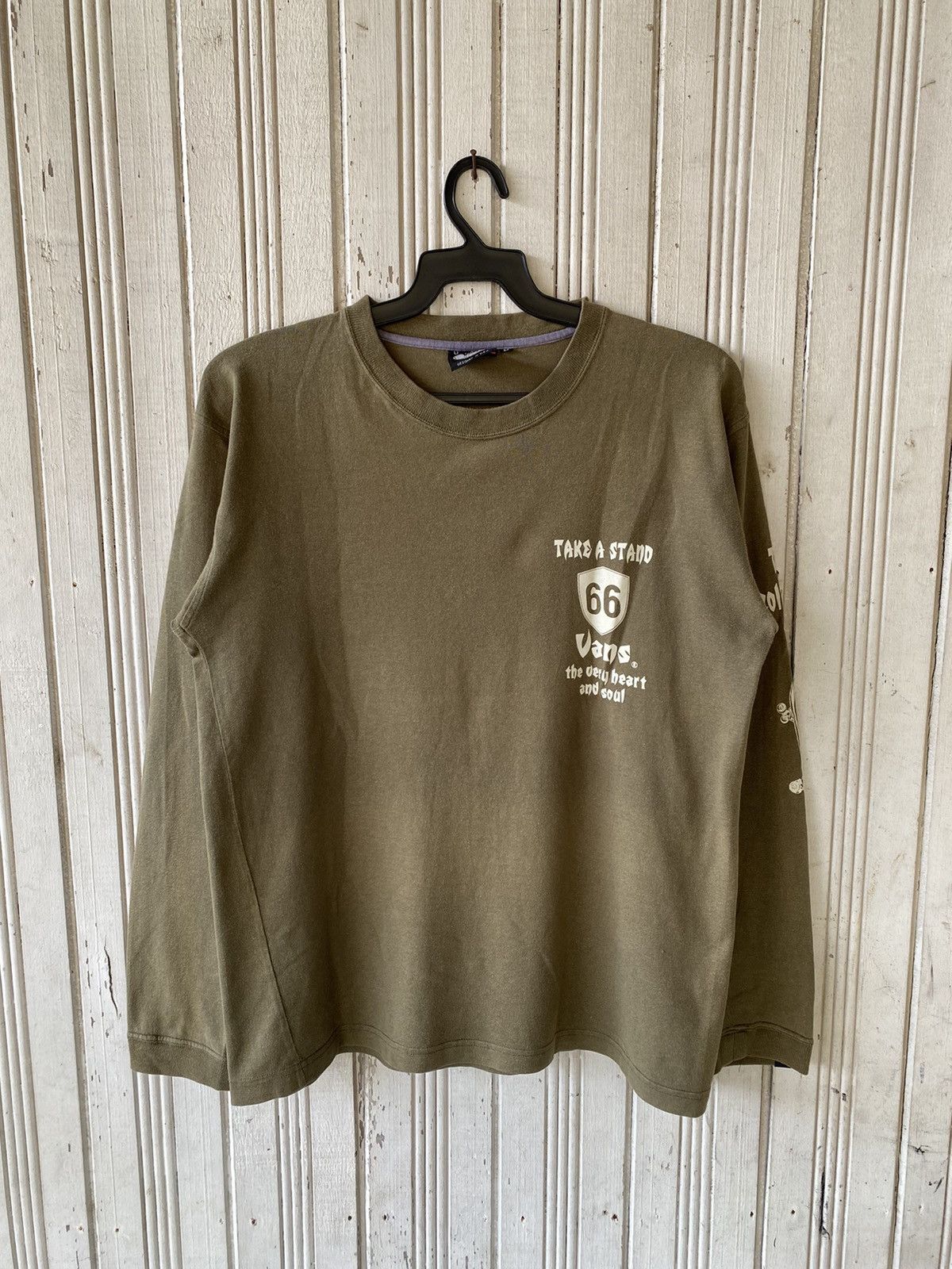 Vans Vintage 90s Vans Skateboard Long Sleeve Size US M / EU 48-50 / 2 - 1 Thumbnail