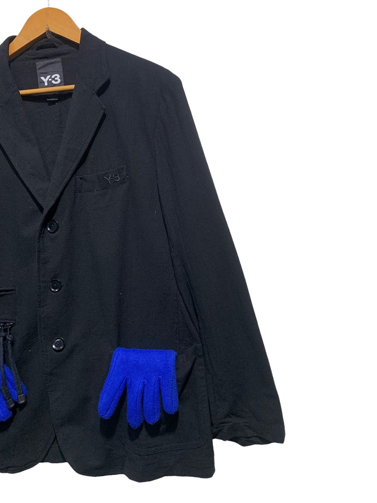 Y-3 🔥YOHJI YAMAMOTO Y-3 BLACK JACKET Size US L / EU 52-54 / 3 - 3 Thumbnail