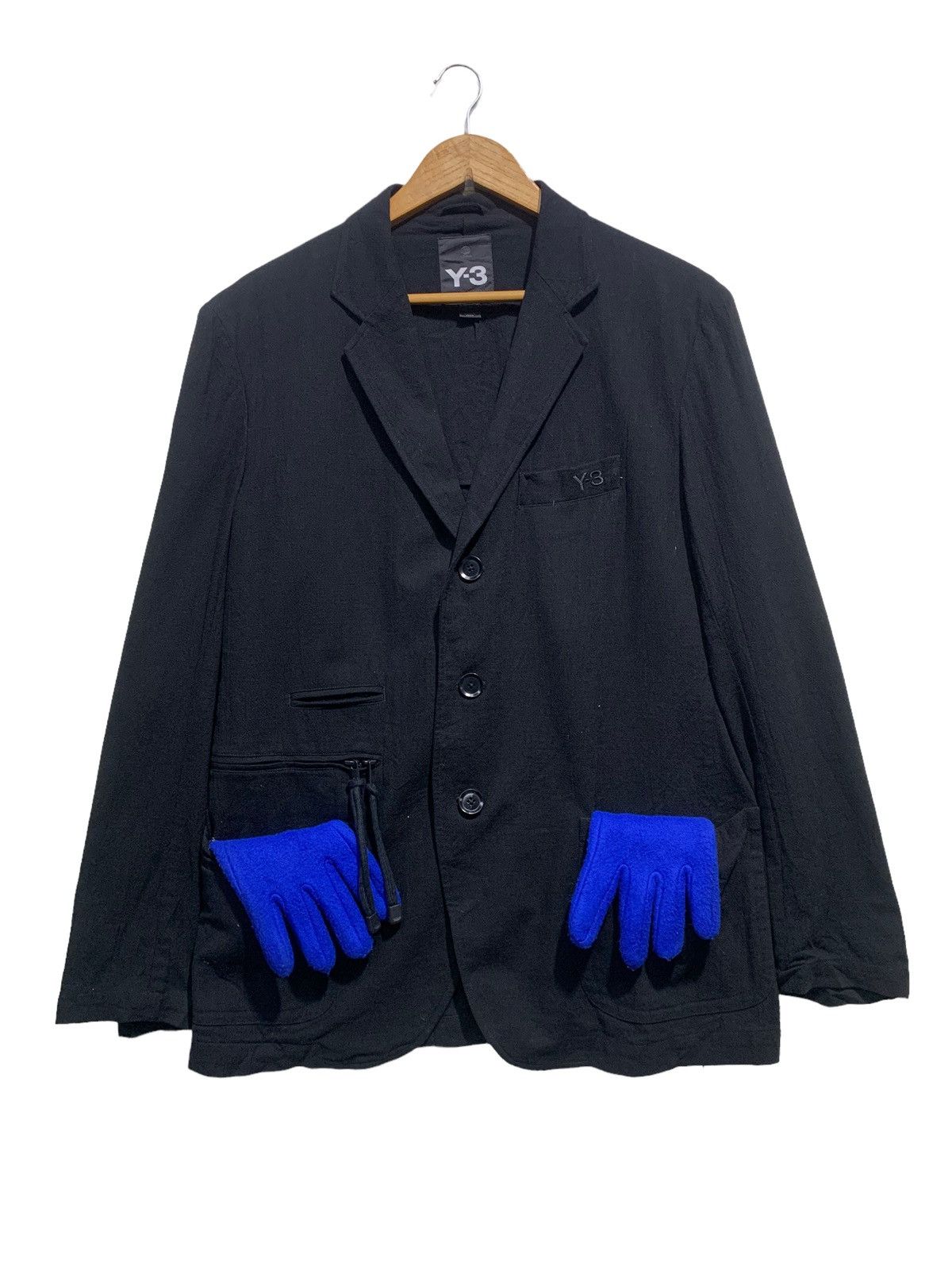 Y-3 🔥YOHJI YAMAMOTO Y-3 BLACK JACKET Size US L / EU 52-54 / 3 - 1 Thumbnail