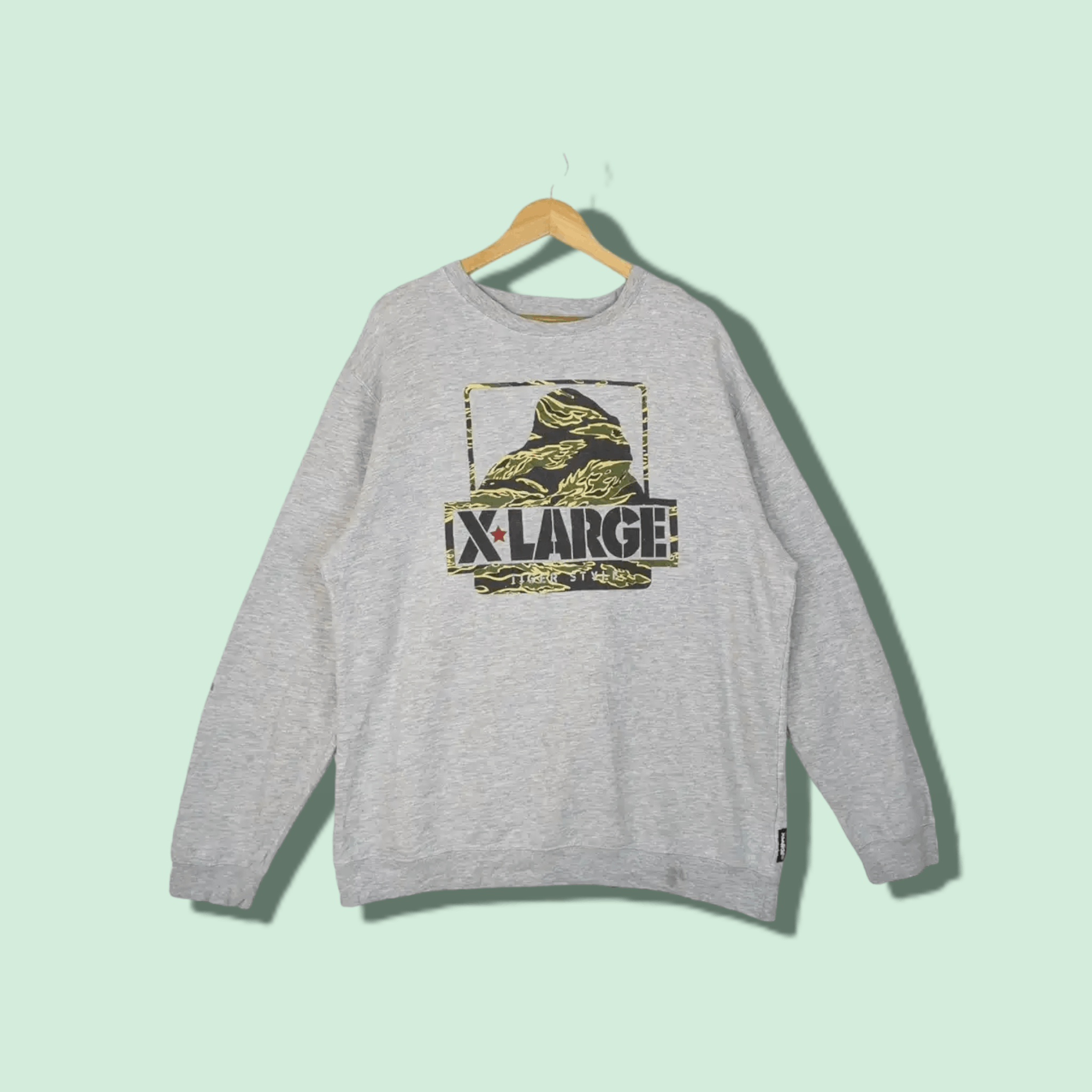 X-LARGE × Xlarge X-LARGE Bape Big Logo Sweatshirt Size US XL / EU 56 / 4 - 1 Thumbnail