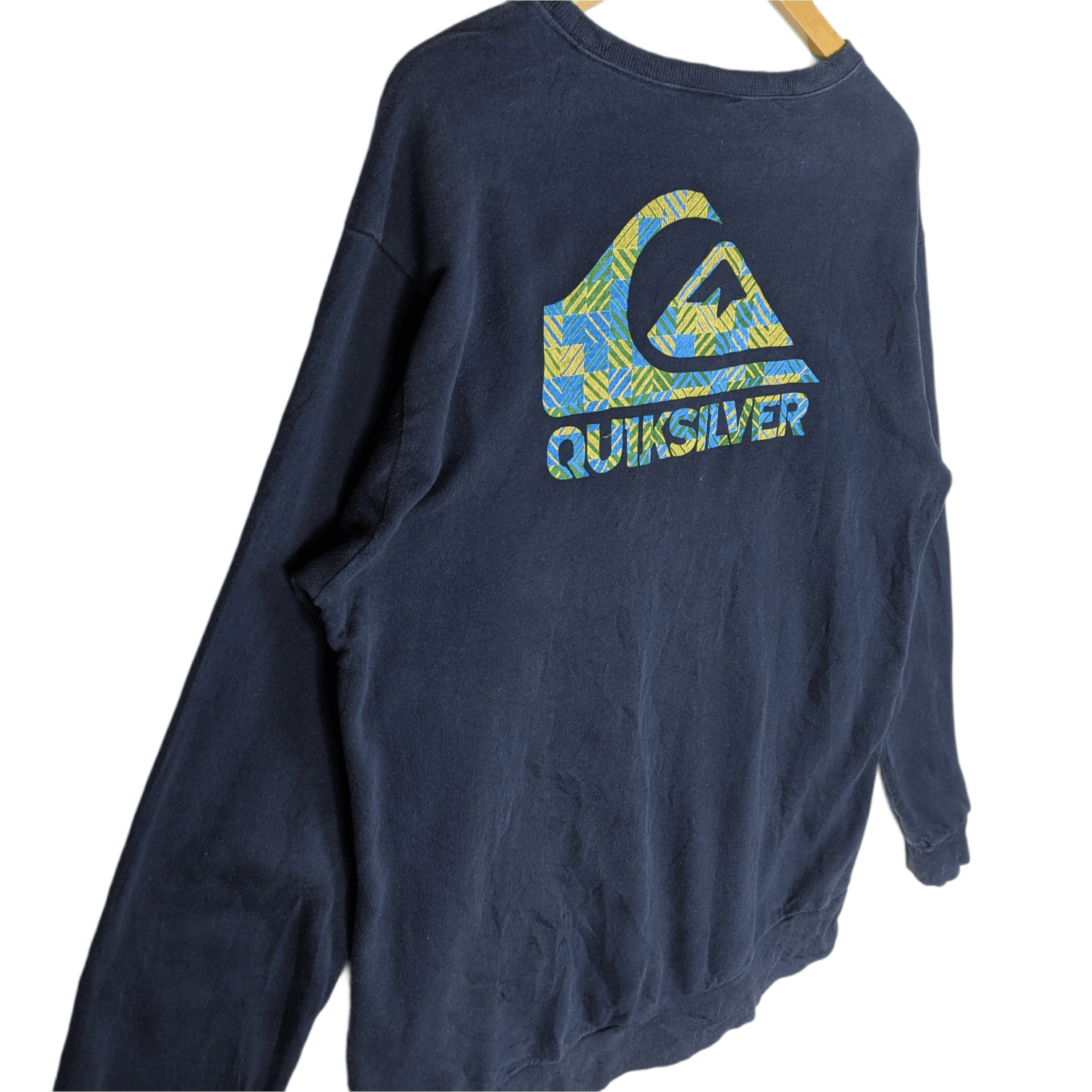 Quiksilver QUIKSILVER Big Logo Jumper Sweatshirt Size US XL / EU 56 / 4 - 4 Thumbnail