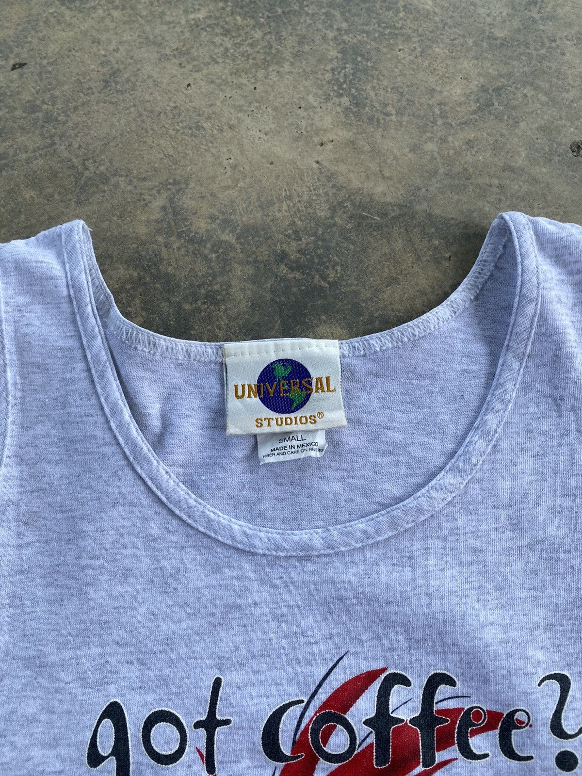 Vintage Vintage Woody Woodpecker Got Coffee Tank Top Size US S / EU 44-46 / 1 - 4 Thumbnail