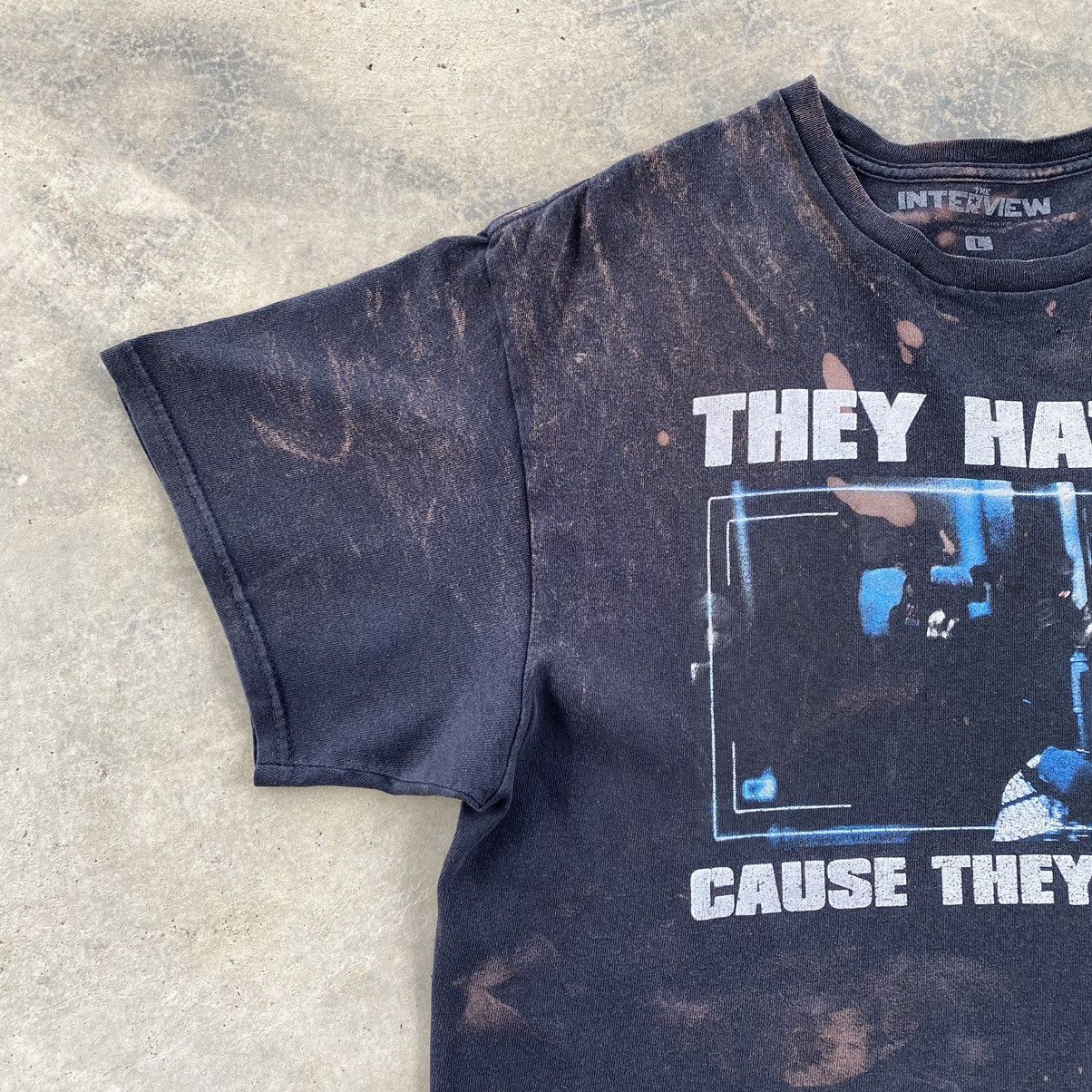 Vintage Vintage Y2k The Interview Movie Distressed Tees Size US L / EU 52-54 / 3 - 3 Thumbnail