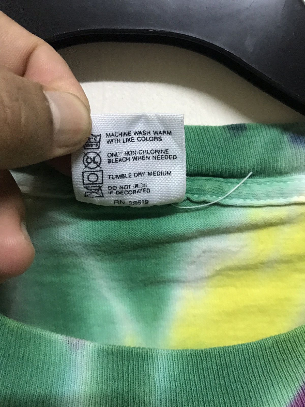 Grateful Dead VINTAGE TIE DYE T-SHIRT THE GREATFUL DEAD RARE Size US XL / EU 56 / 4 - 6 Thumbnail