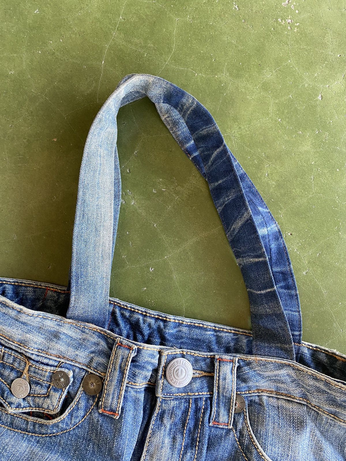 True Religion True Religion Denim Custom Tote Beg Size ONE SIZE - 8 Thumbnail
