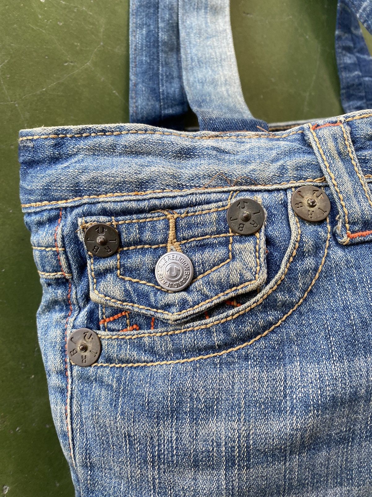 True Religion True Religion Denim Custom Tote Beg Size ONE SIZE - 3 Thumbnail