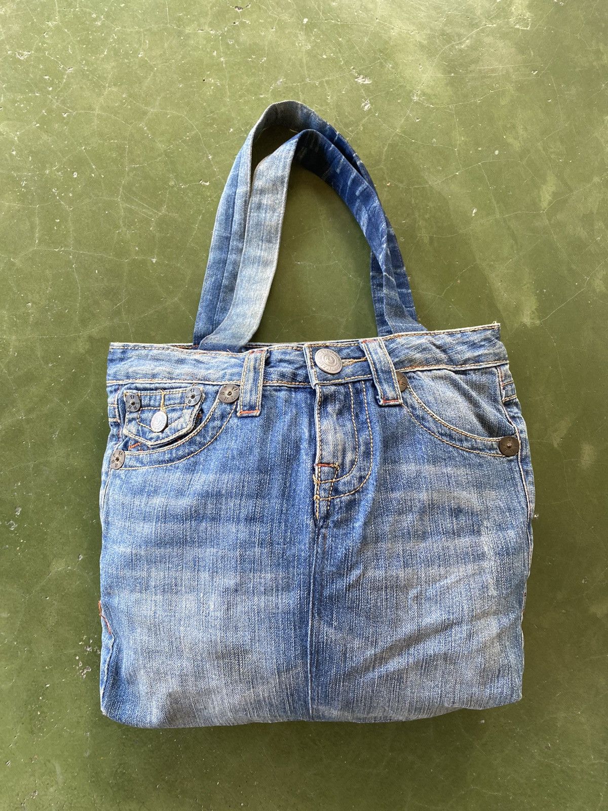 True Religion True Religion Denim Custom Tote Beg Size ONE SIZE - 1 Thumbnail