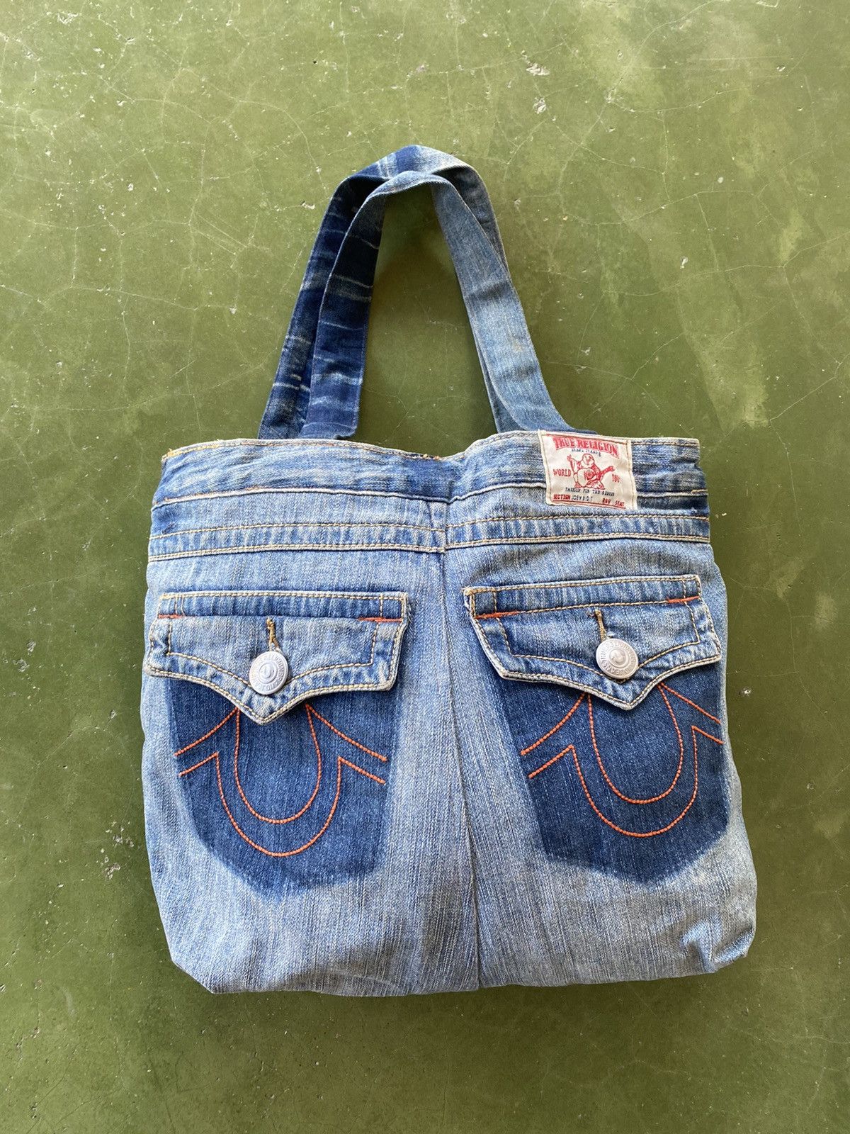 True Religion True Religion Denim Custom Tote Beg Size ONE SIZE - 2 Thumbnail