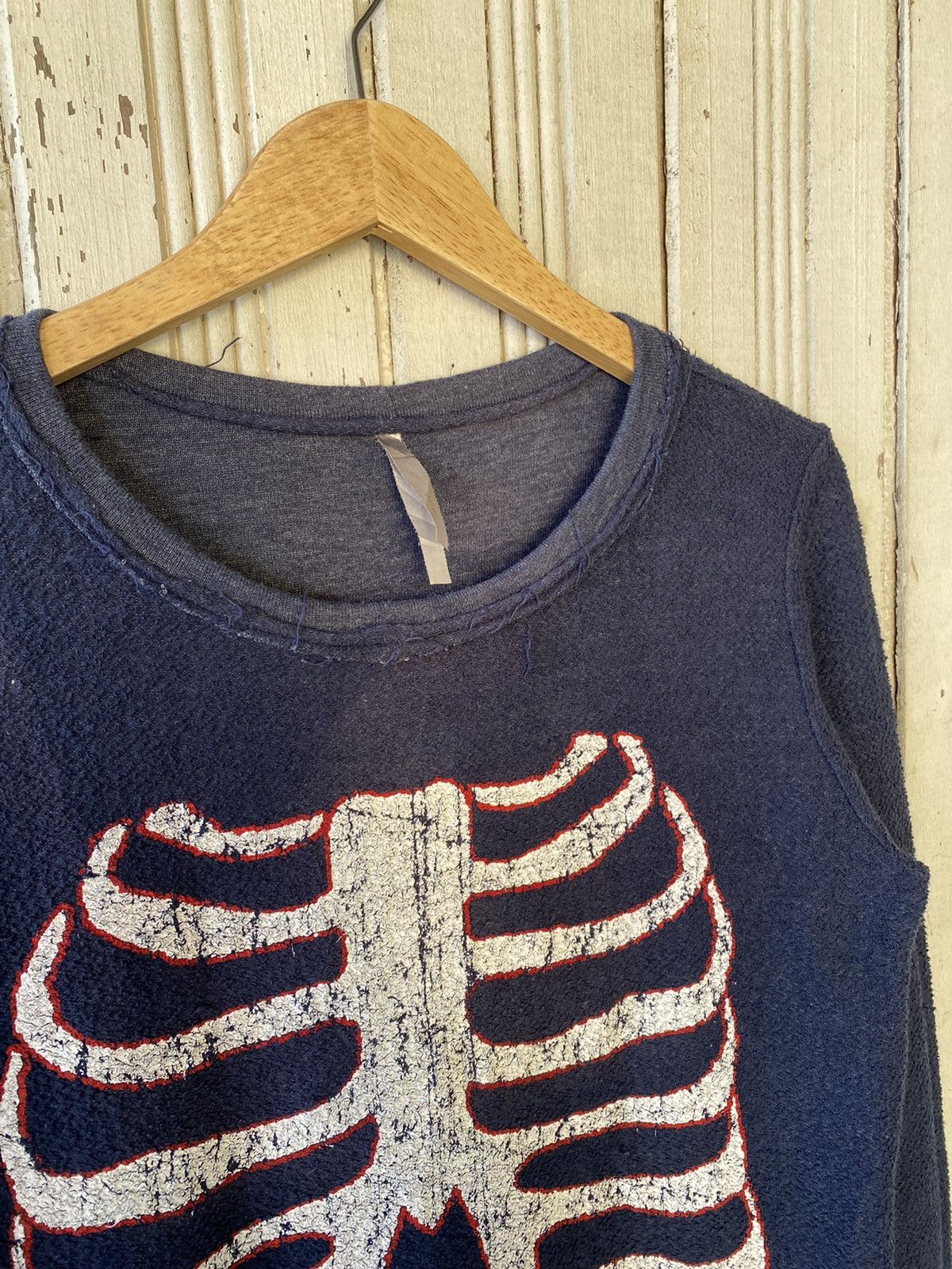 Vintage Vintage Skeleton Usa Sweatshirts Size S / US 4 / IT 40 - 4 Thumbnail