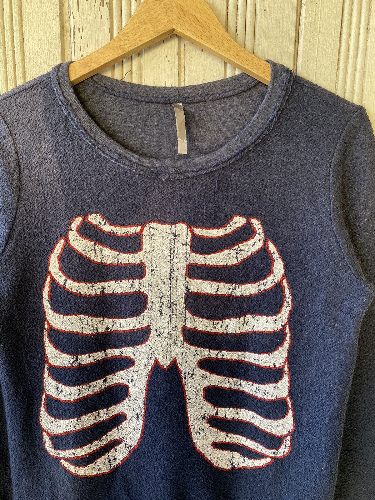 Vintage Vintage Skeleton Usa Sweatshirts Size S / US 4 / IT 40 - 6 Thumbnail