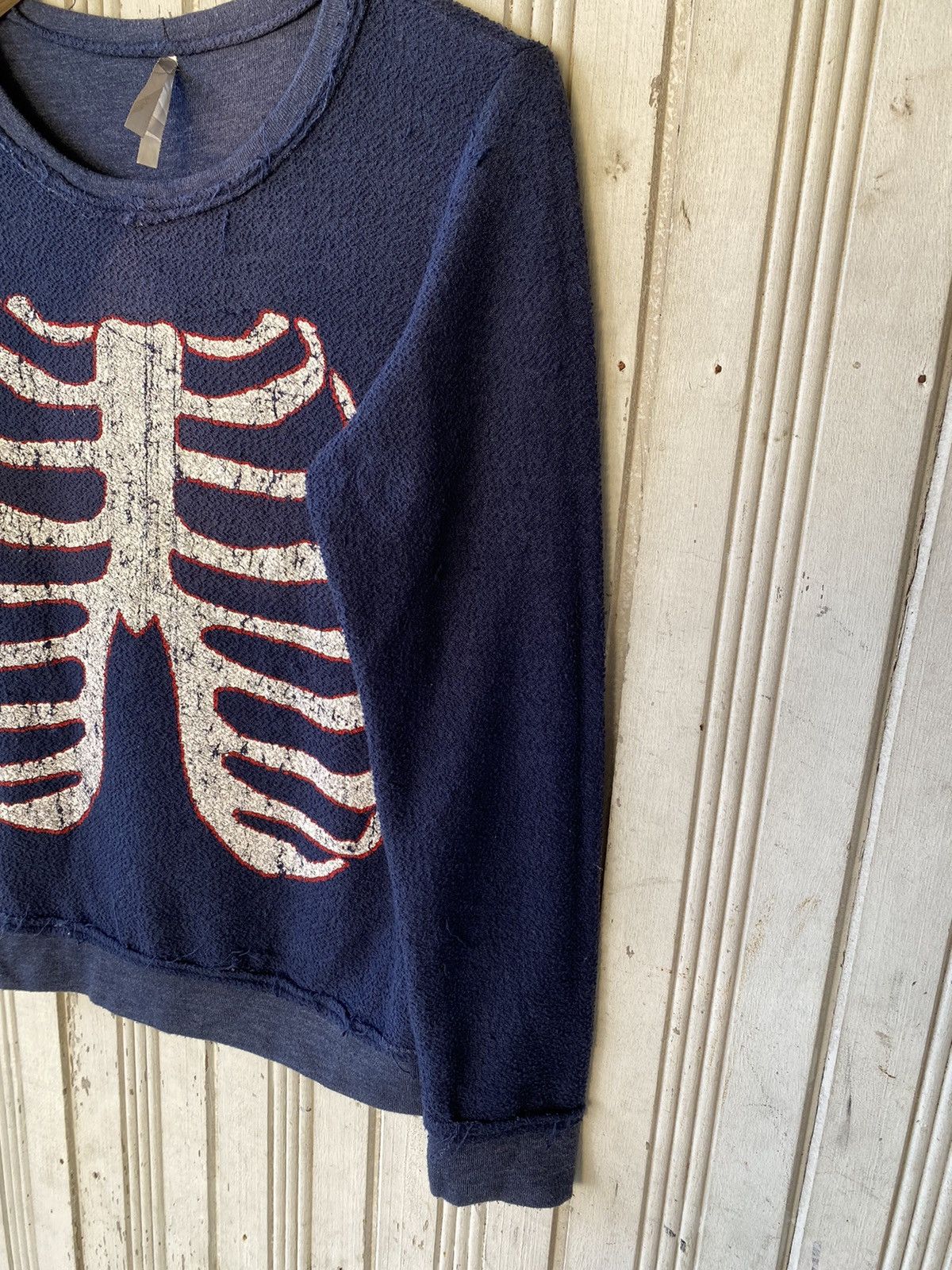 Vintage Vintage Skeleton Usa Sweatshirts Size S / US 4 / IT 40 - 9 Thumbnail