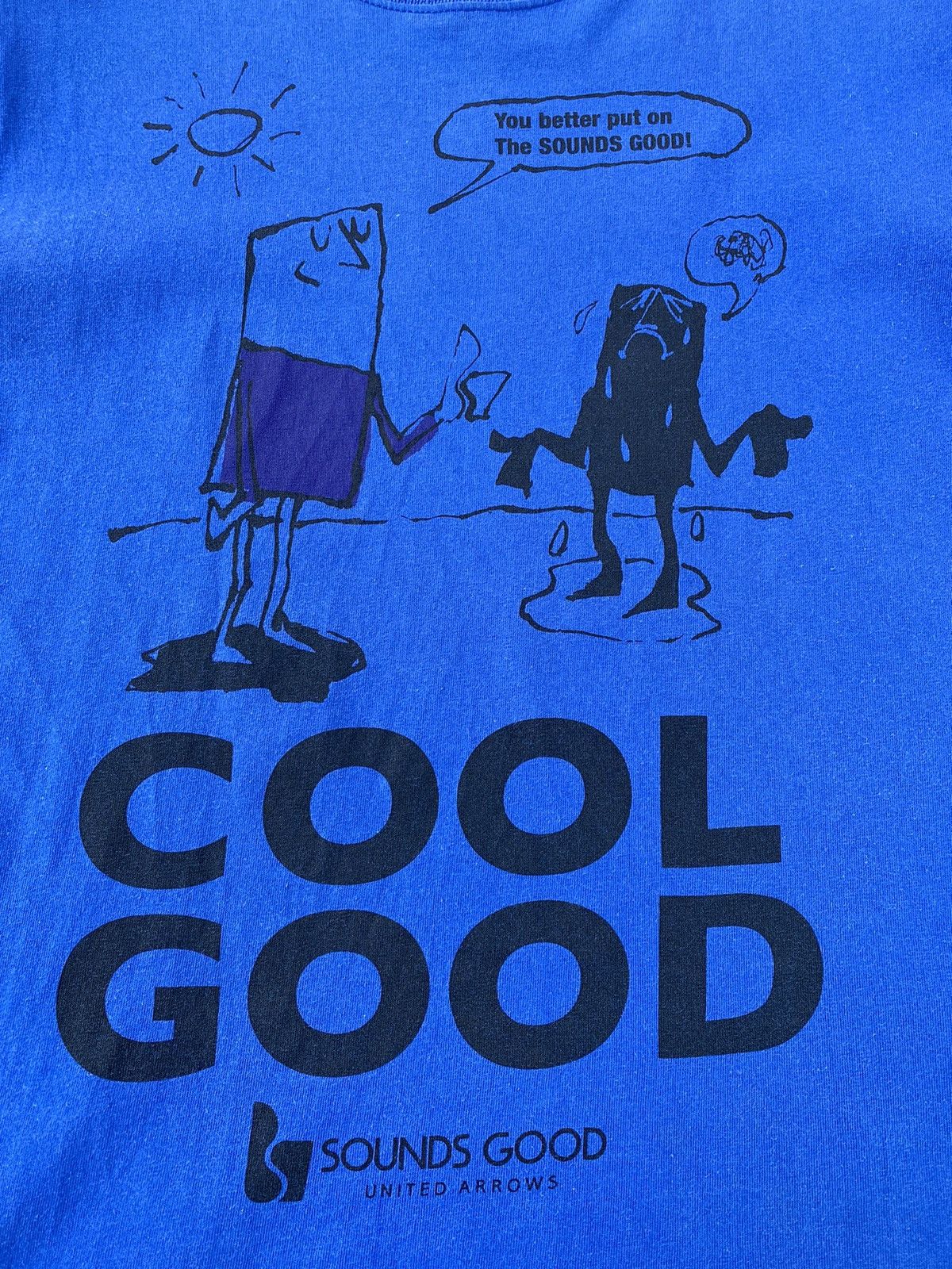 Japanese Brand Vintage Sound Good United Arrows Tees Size US M / EU 48-50 / 2 - 11 Thumbnail