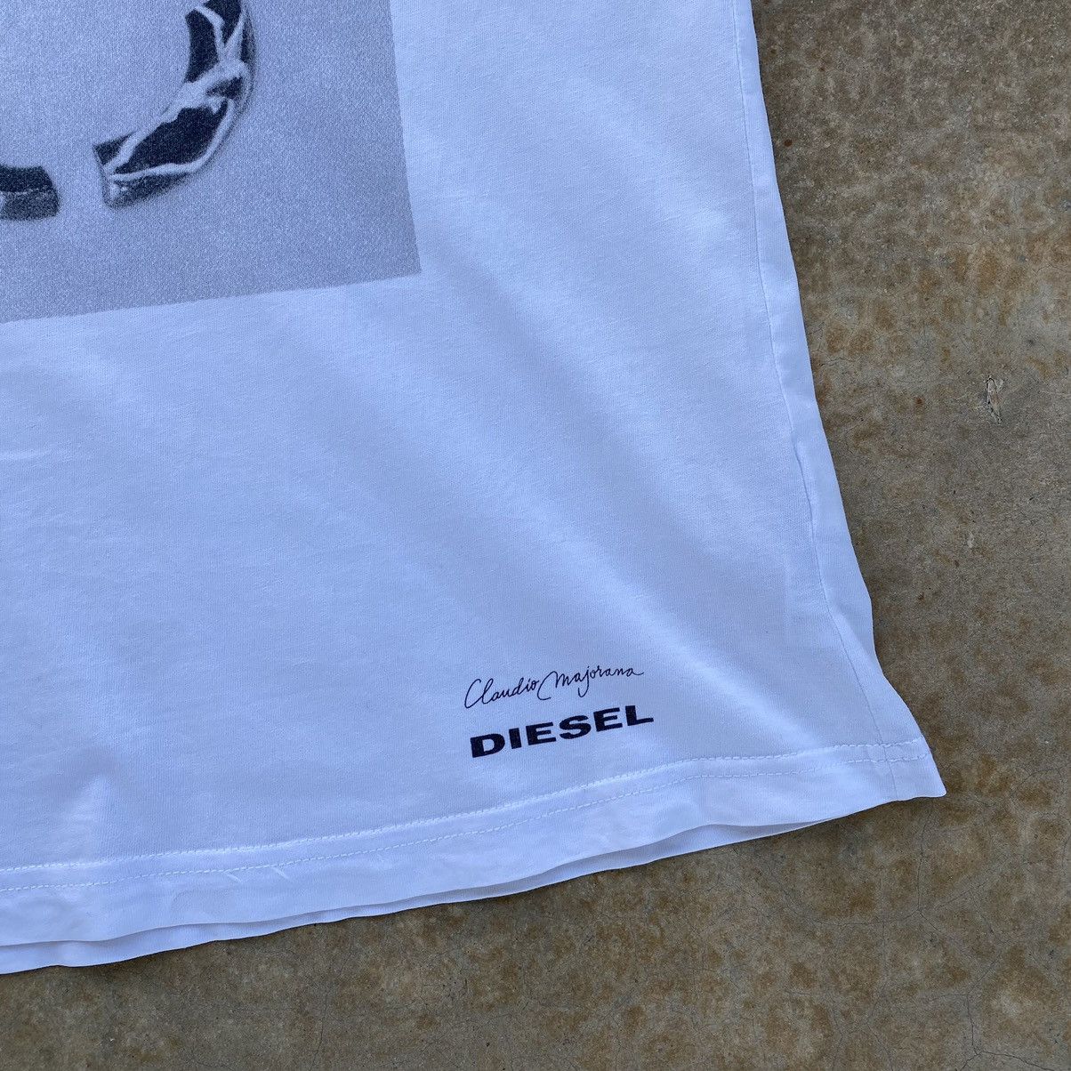 Diesel Vintage Y2k Diesel Claudio majora Art Tees Size US M / EU 48-50 / 2 - 6 Thumbnail