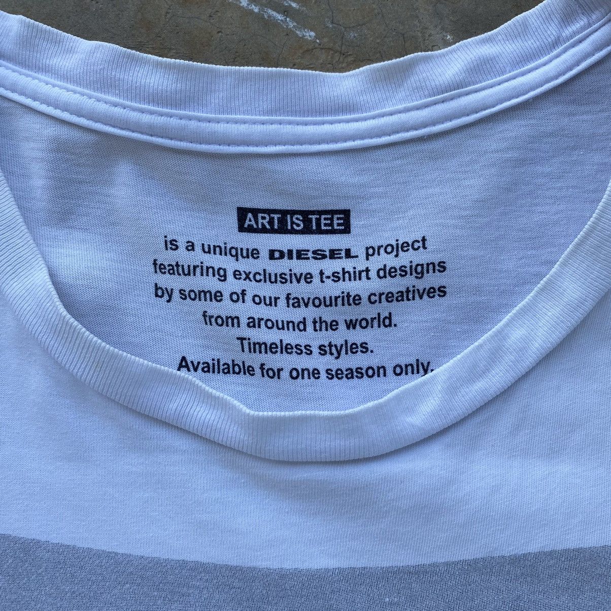 Diesel Vintage Y2k Diesel Claudio majora Art Tees Size US M / EU 48-50 / 2 - 3 Thumbnail
