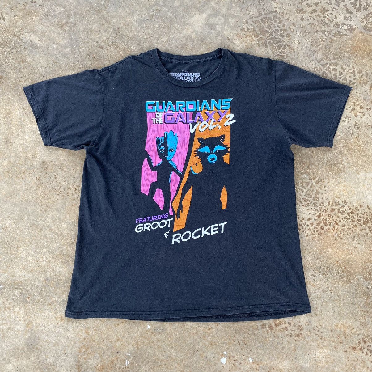 Vintage Rare Movie Guardians Of The Galaxy Vol2 Tshirt Size US XL / EU 56 / 4 - 1 Thumbnail
