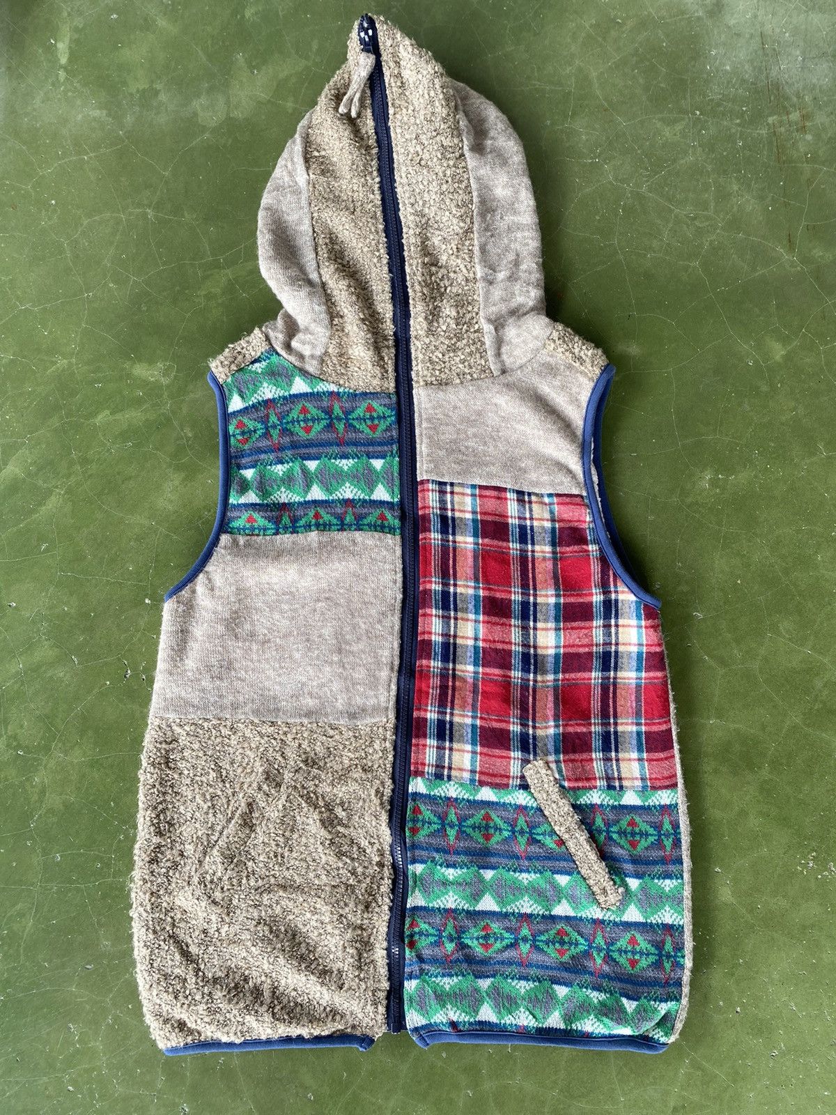 Japanese Brand × Vintage Vintage Amina Navajo Multicolour Hoodie Size US S / EU 44-46 / 1 - 2 Thumbnail