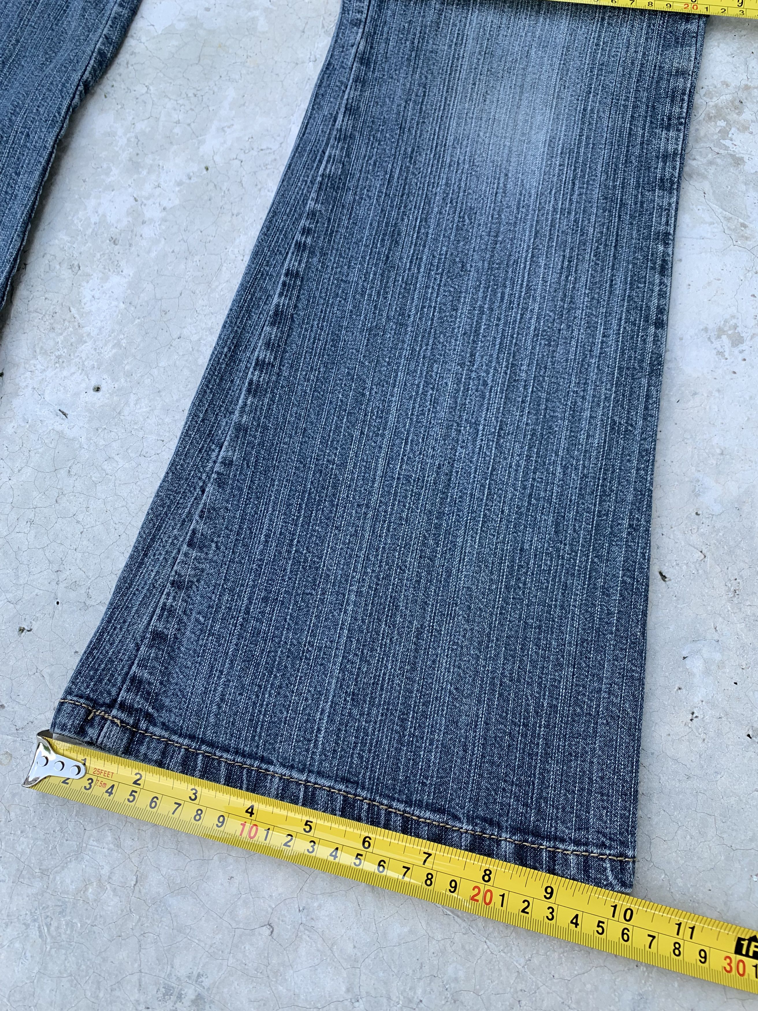 Japanese Brand Vintage Browdwin Japanese Karakuri Embroidered Motive Jeans Size US 29 - 8 Thumbnail