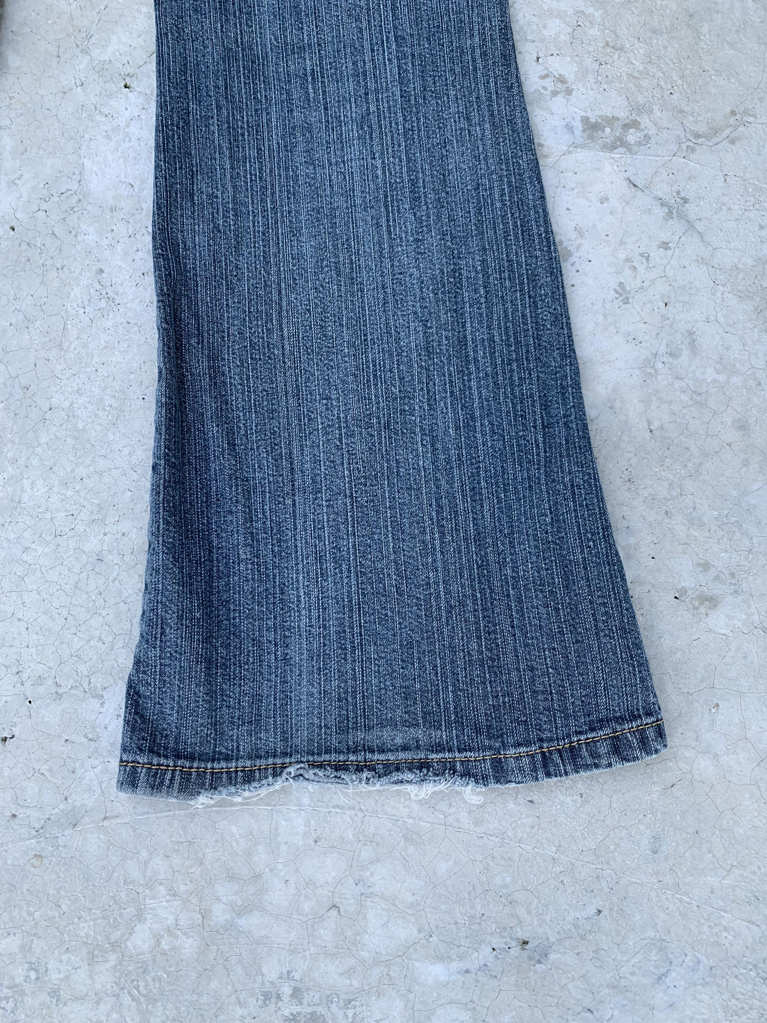 Japanese Brand Vintage Browdwin Japanese Karakuri Embroidered Motive Jeans Size US 29 - 11 Thumbnail
