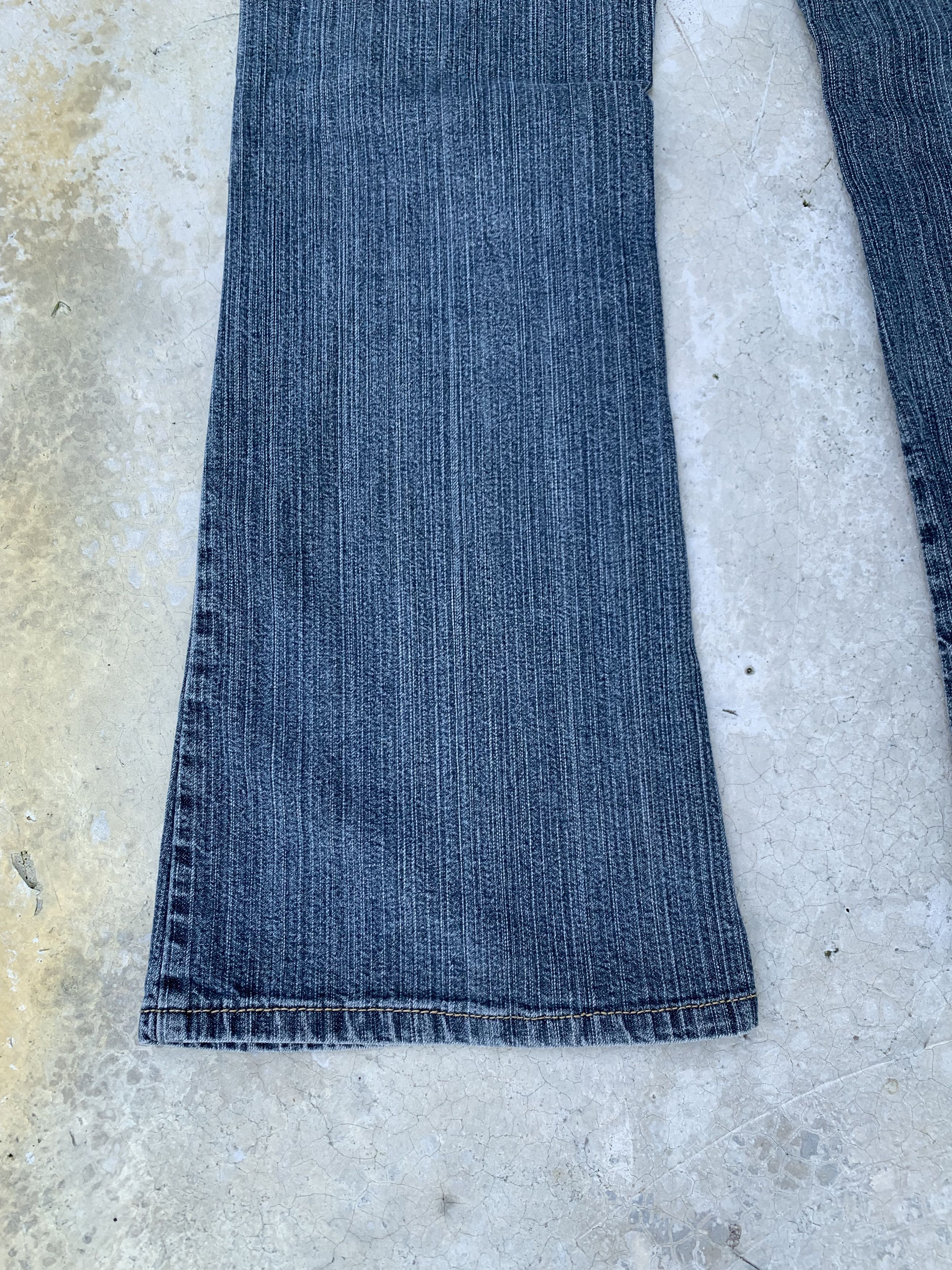 Japanese Brand Vintage Browdwin Japanese Karakuri Embroidered Motive Jeans Size US 29 - 12 Thumbnail