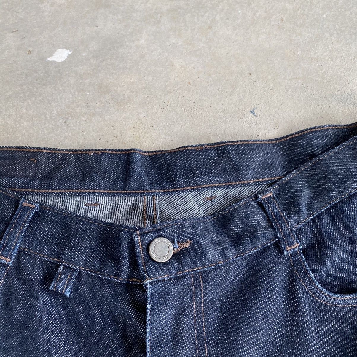 Neil Barrett Vintage Neil Barrett Distressed Denim Pants Size US 35 - 6 Thumbnail