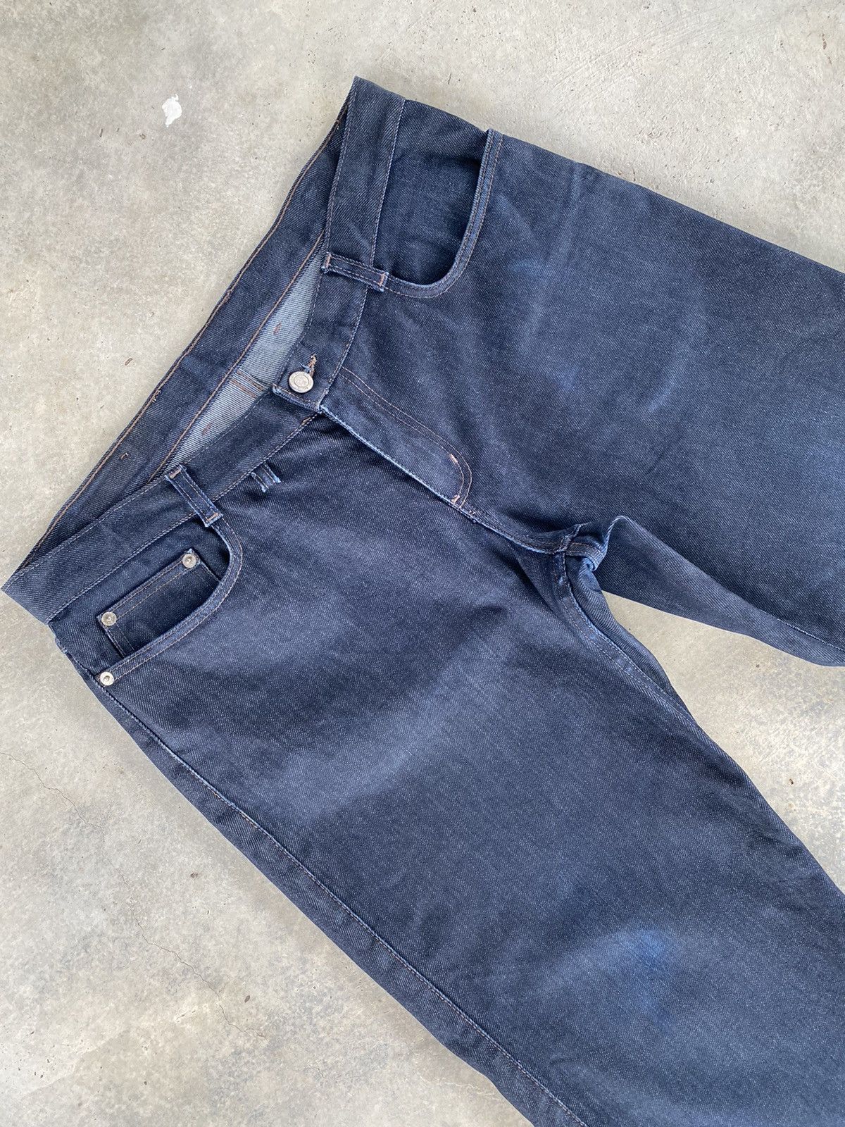 Neil Barrett Vintage Neil Barrett Distressed Denim Pants Size US 35 - 4 Thumbnail