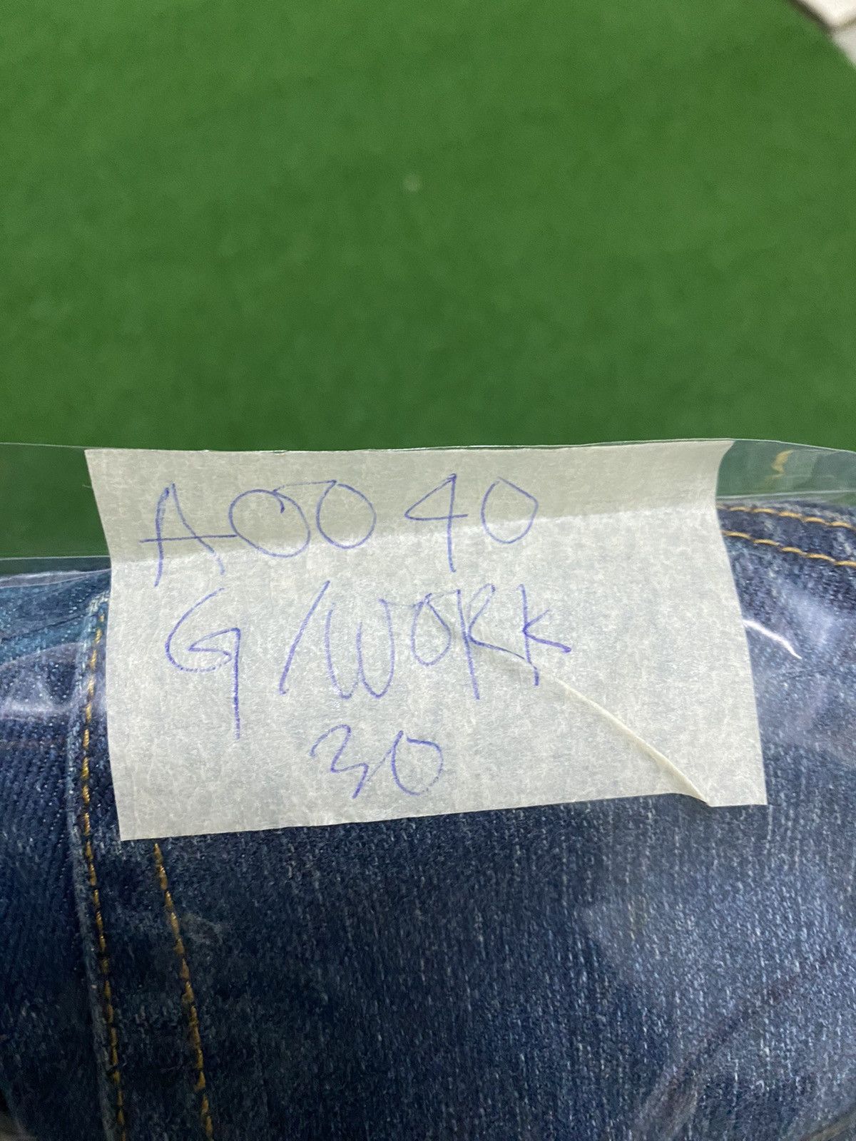Japanese Brand DISTRESSED GLOBAL WORK SELVAGE DENIM SIZE 30 Size US 30 / EU 46 - 15 Thumbnail