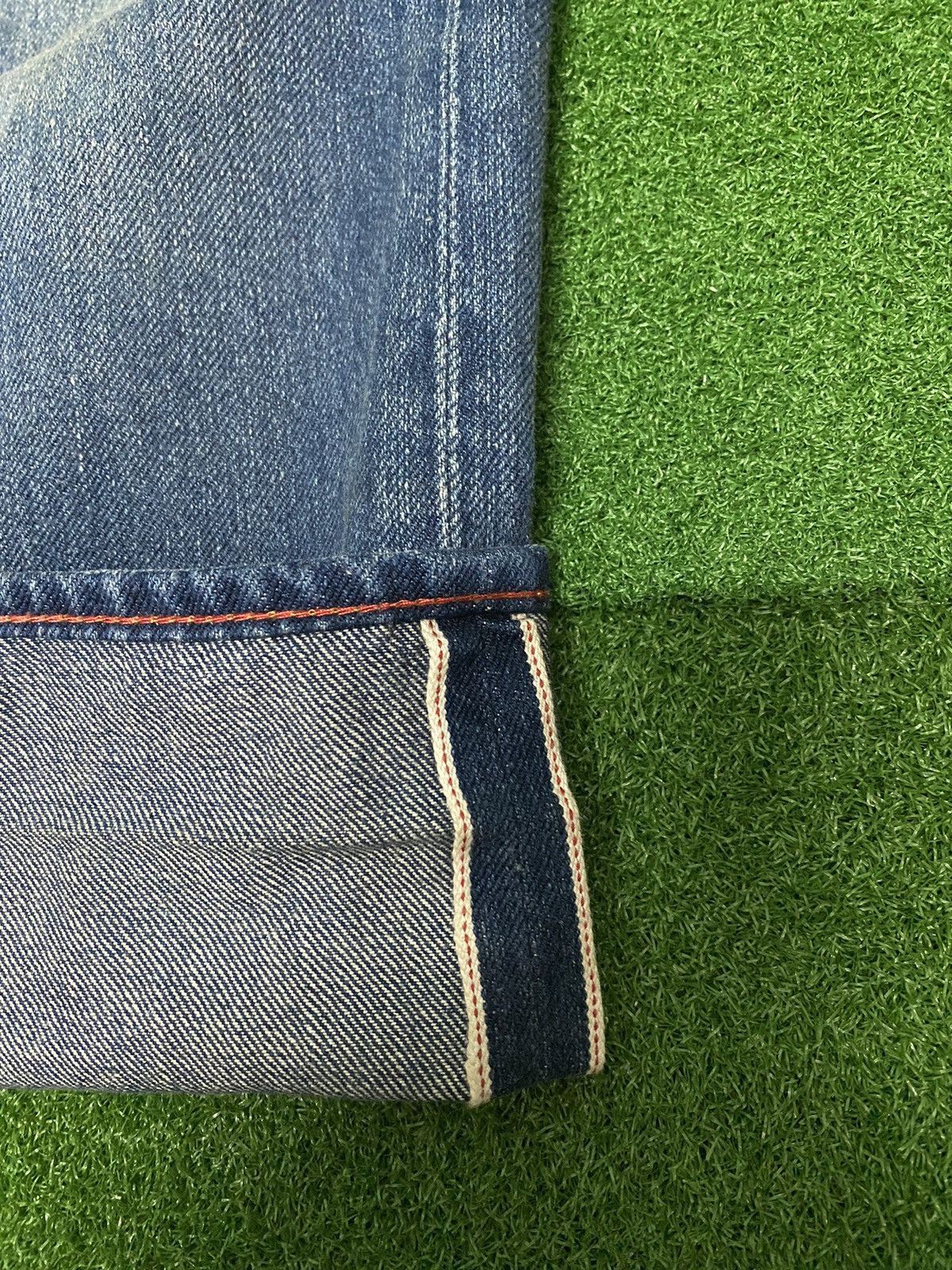 Japanese Brand DISTRESSED GLOBAL WORK SELVAGE DENIM SIZE 30 Size US 30 / EU 46 - 10 Thumbnail