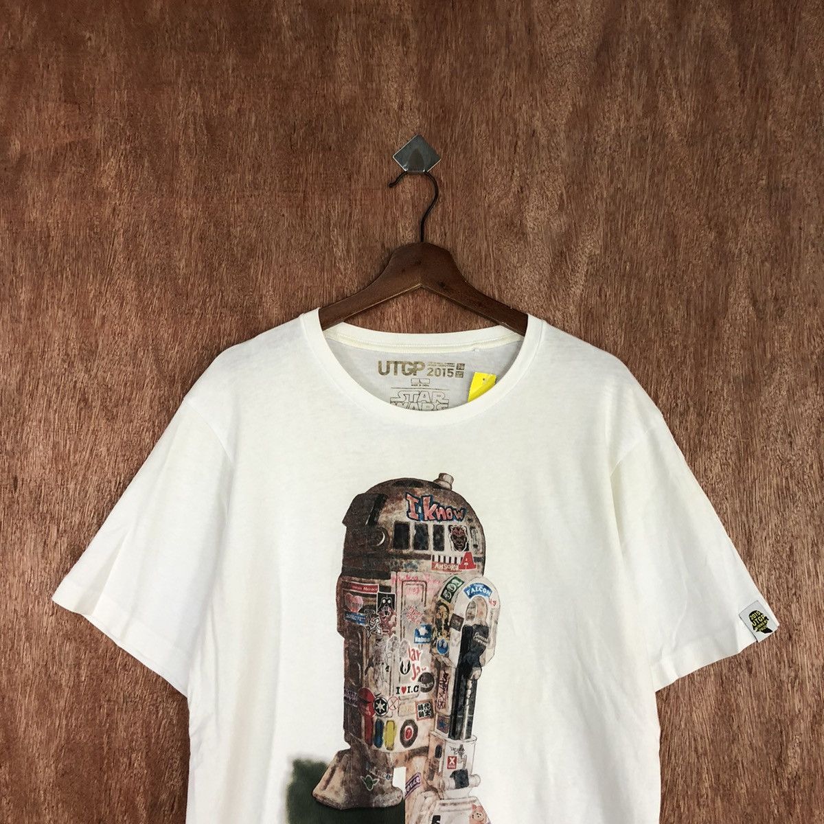 Star Wars DL Star Wars X uniqlo White Short Sleeve Tshirt #2059 Size US M / EU 48-50 / 2 - 2 Thumbnail