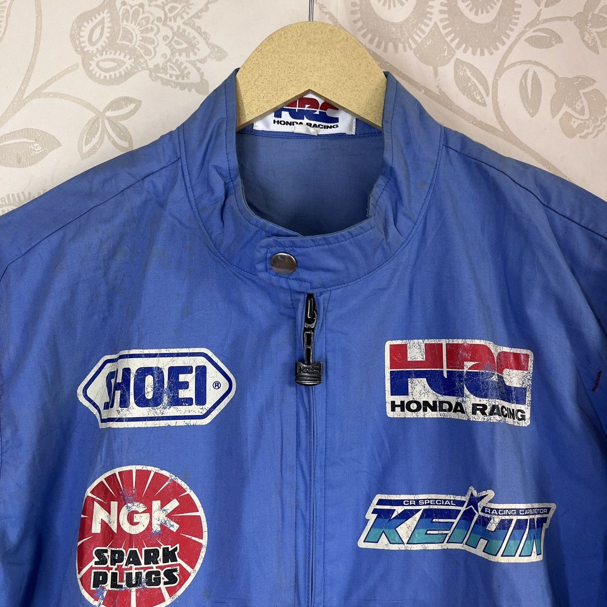 Honda × Vintage Vintage 1980s Honda Racing Shoei NGK Jacket Size US M / EU 48-50 / 2 - 6 Thumbnail