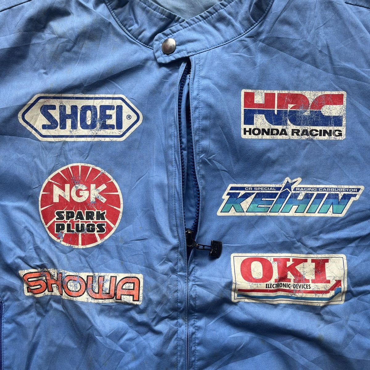 Honda × Vintage Vintage 1980s Honda Racing Shoei NGK Jacket Size US M / EU 48-50 / 2 - 16 Thumbnail