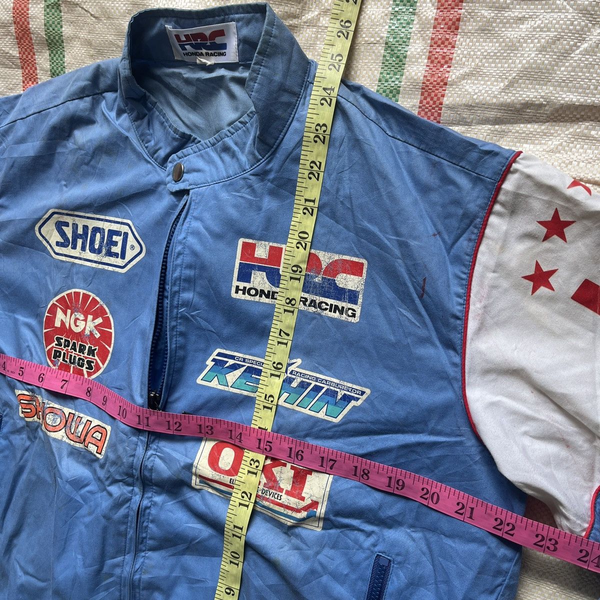 Honda × Vintage Vintage 1980s Honda Racing Shoei NGK Jacket Size US M / EU 48-50 / 2 - 4 Thumbnail