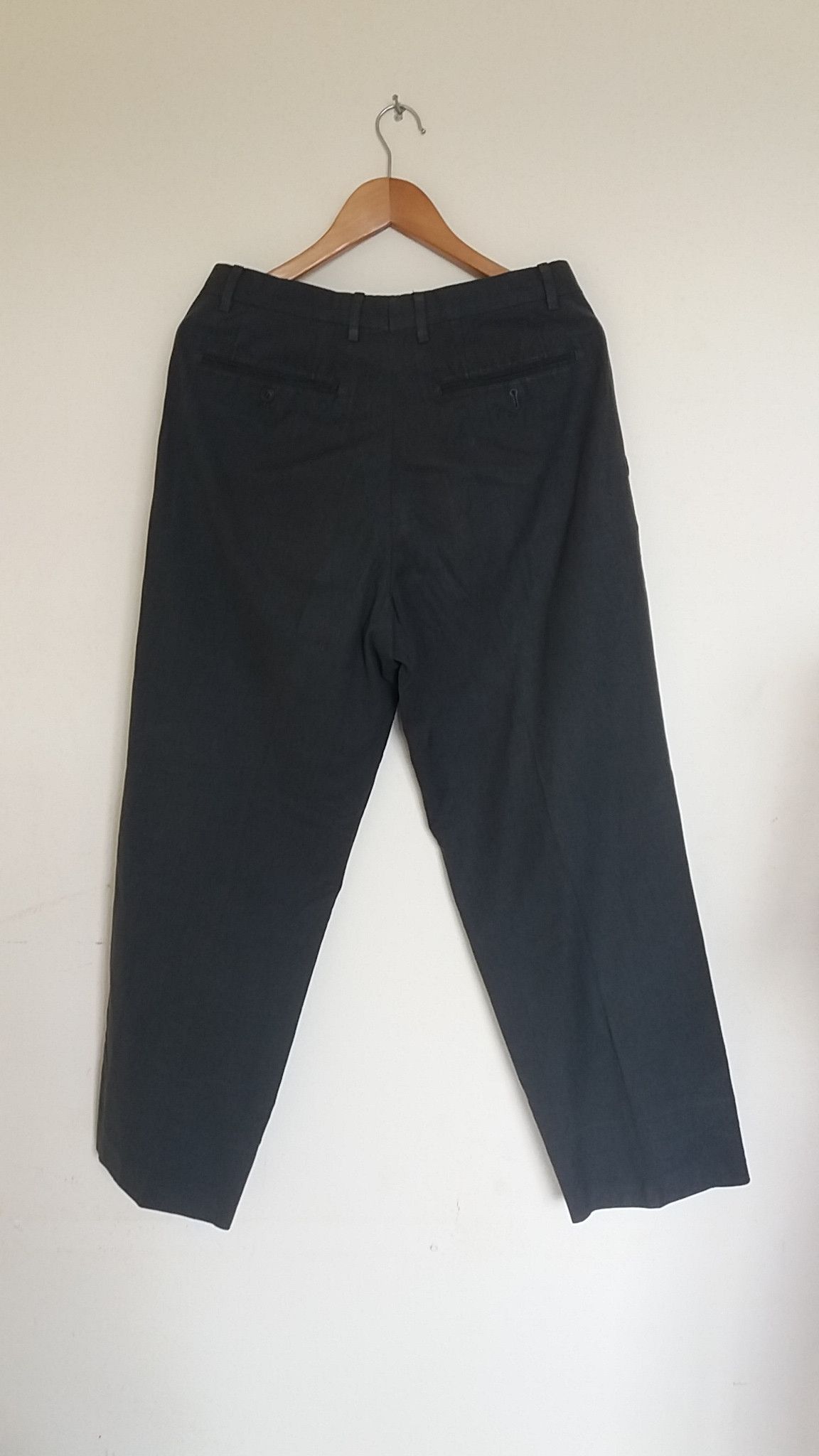 Issey Miyake Issey miyaki men crotton pants olive green Size US 32 / EU 48 - 3 Thumbnail