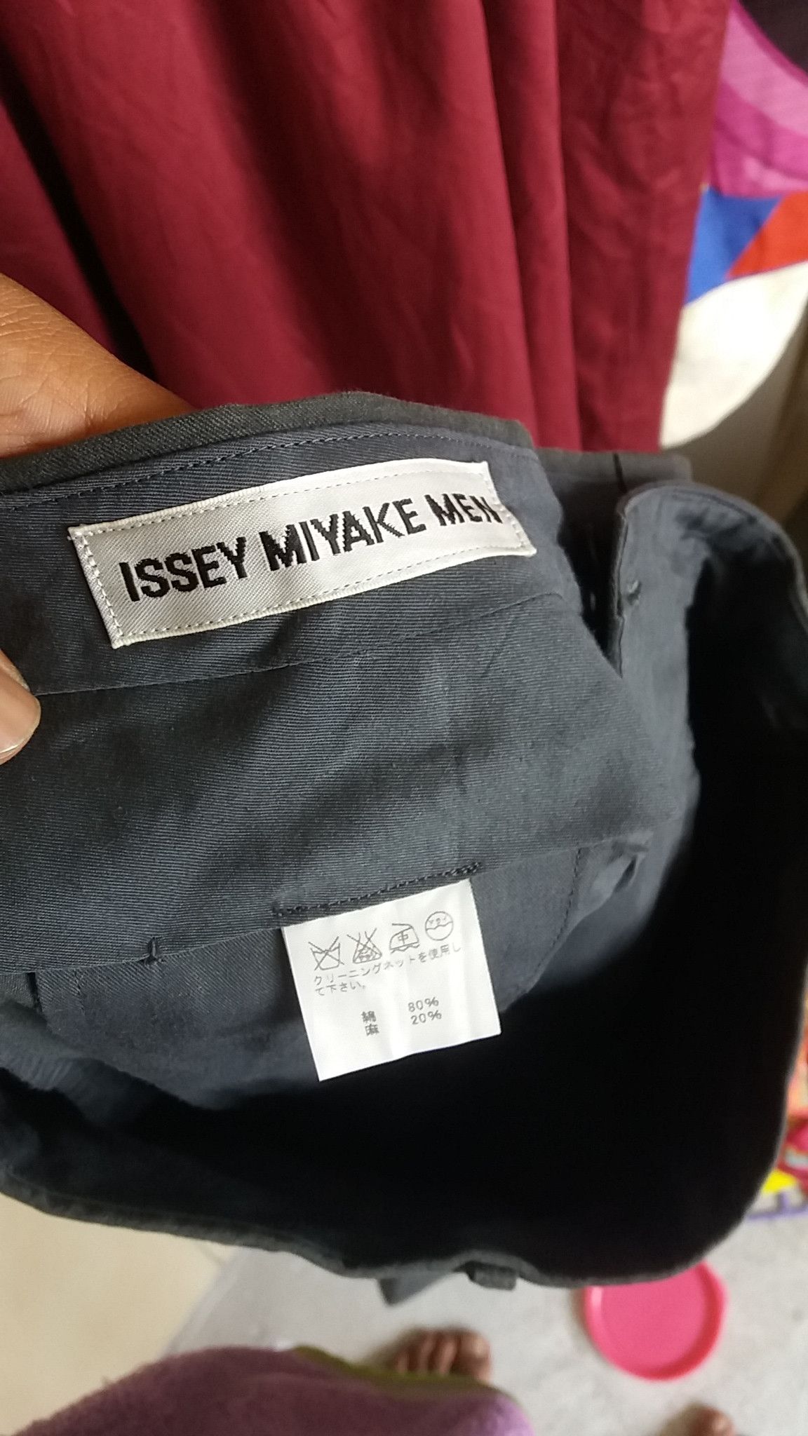 Issey Miyake Issey miyaki men crotton pants olive green Size US 32 / EU 48 - 2 Thumbnail