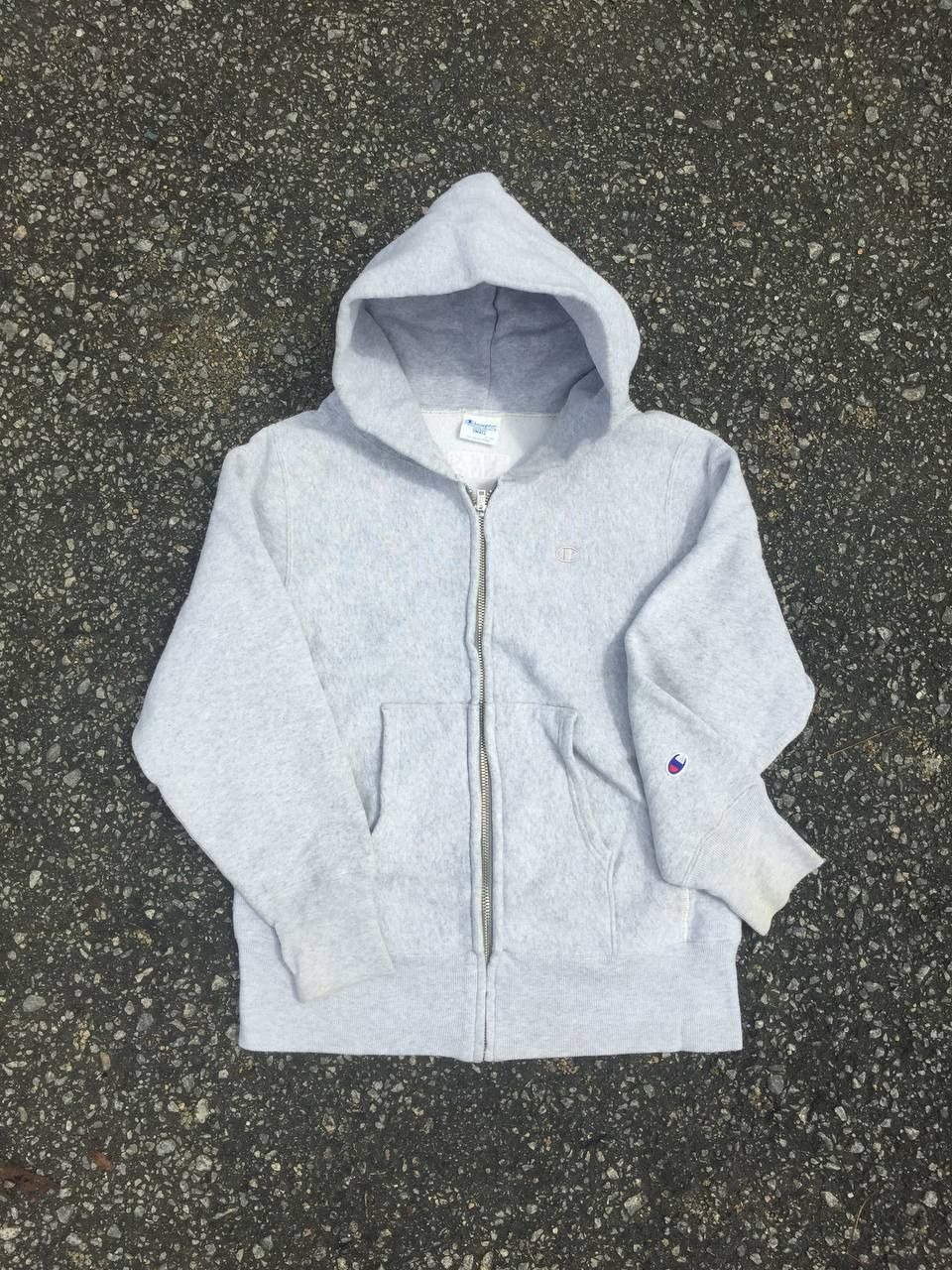 Champion Vintage Champion Reverse Weave Zip Up Hoodie Size S / US 4 / IT 40 - 2 Thumbnail