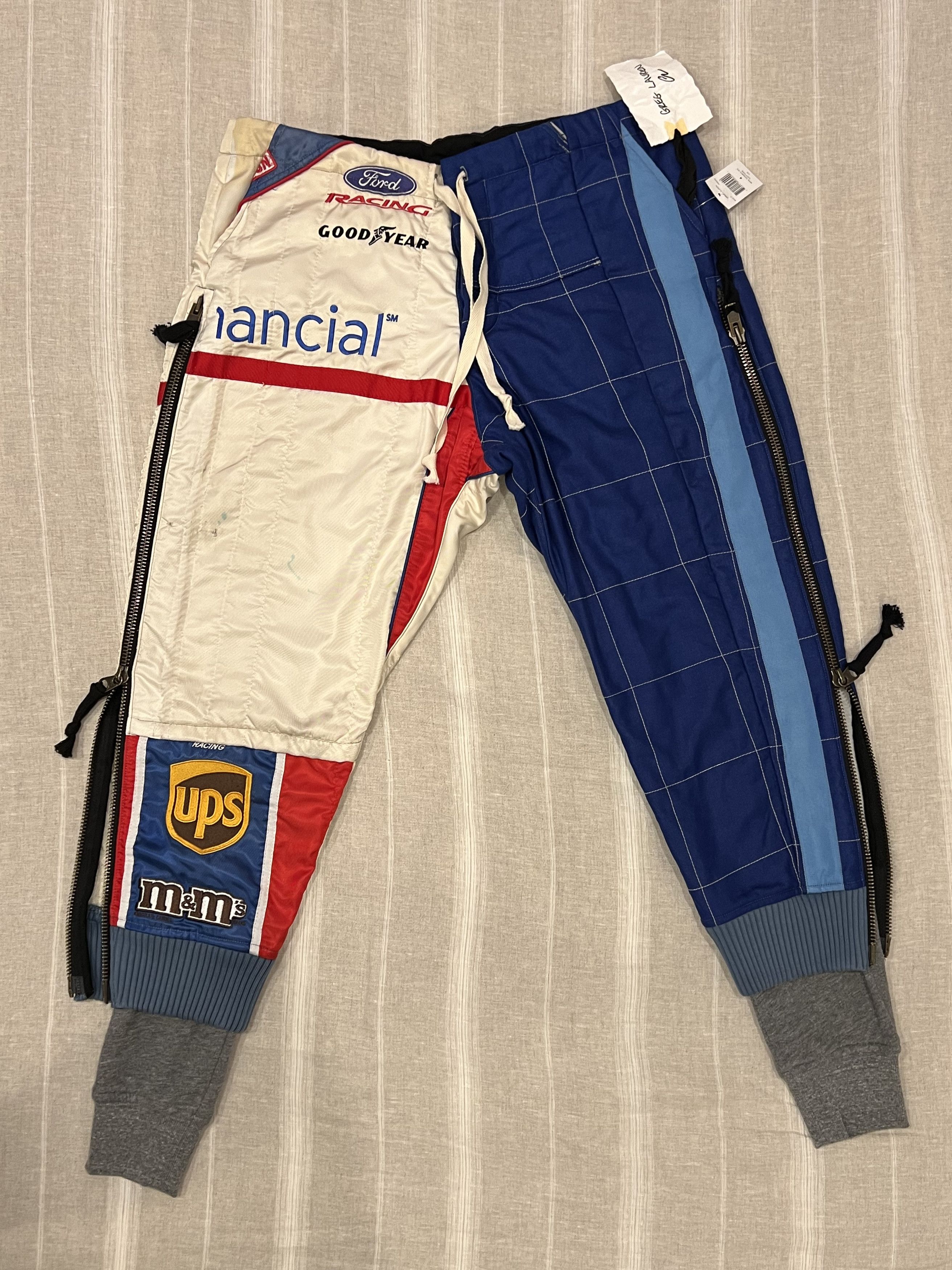Greg Lauren Racer Zip Lounge Pant