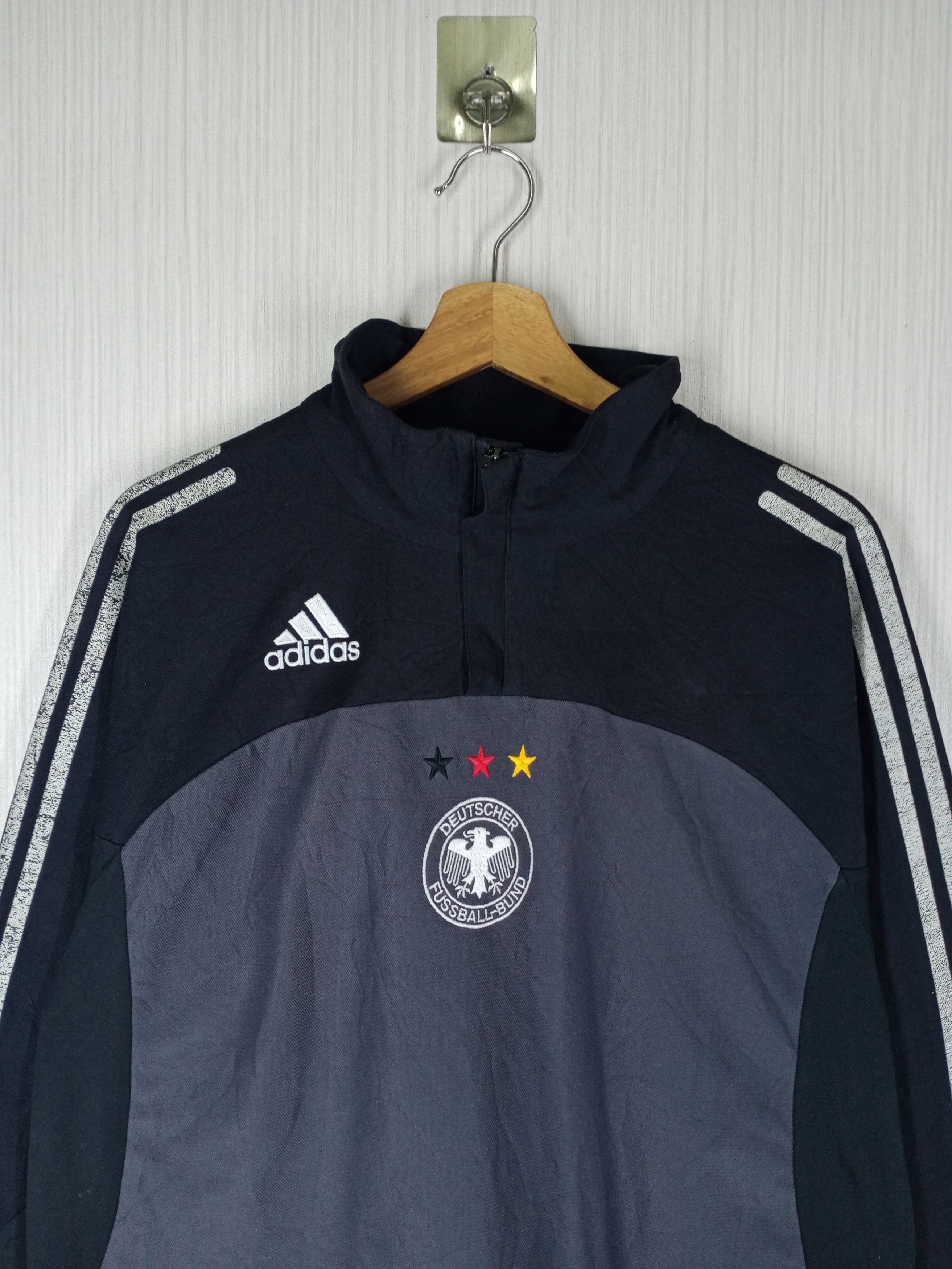 Adidas Vintage Adidas Germany Deutschland Sweatshirt Size US L / EU 52-54 / 3 - 7 Thumbnail