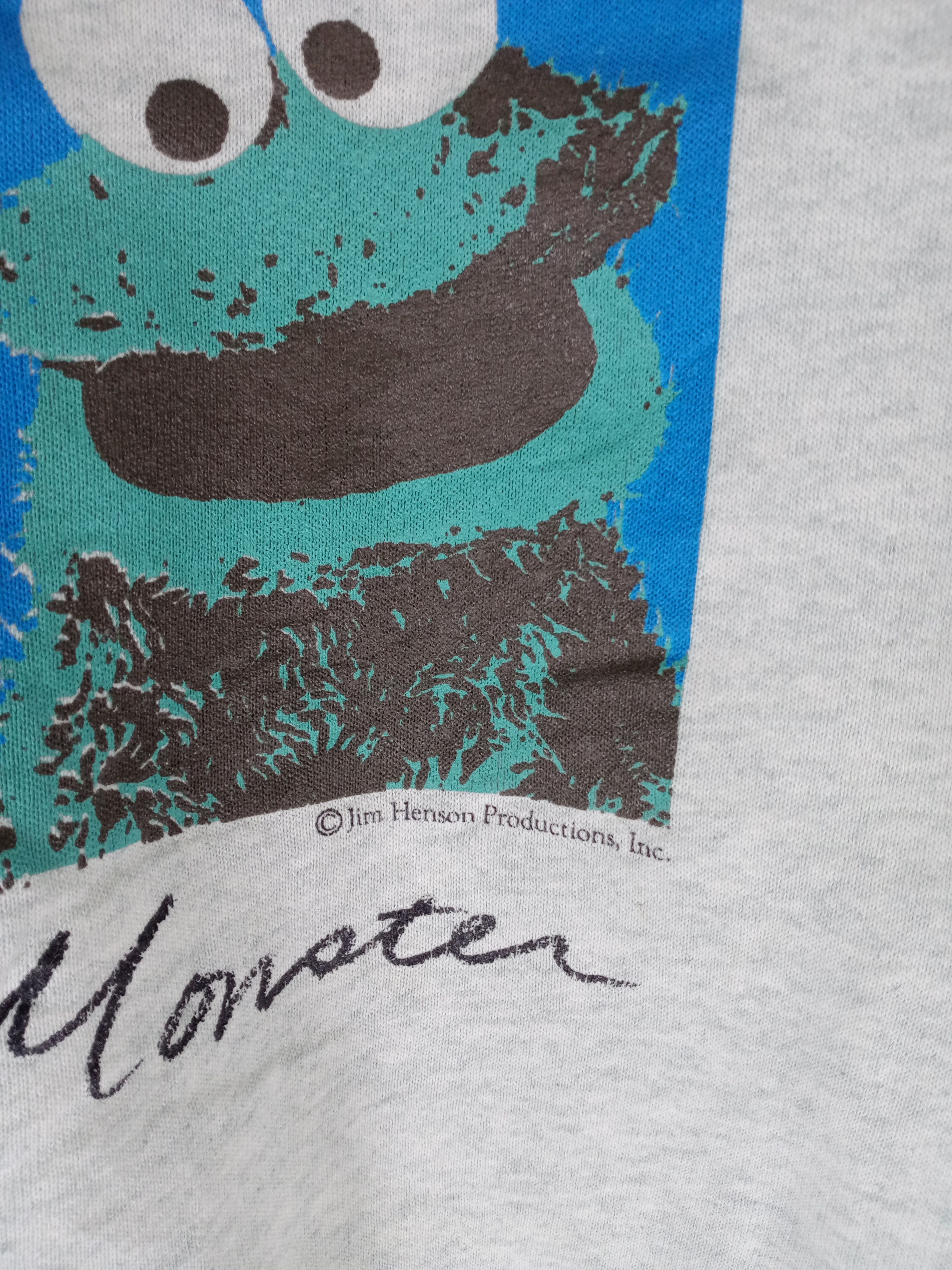 Cartoon Network Vintage 90s SESAME STREET Sweatshirt Size US M / EU 48-50 / 2 - 3 Thumbnail