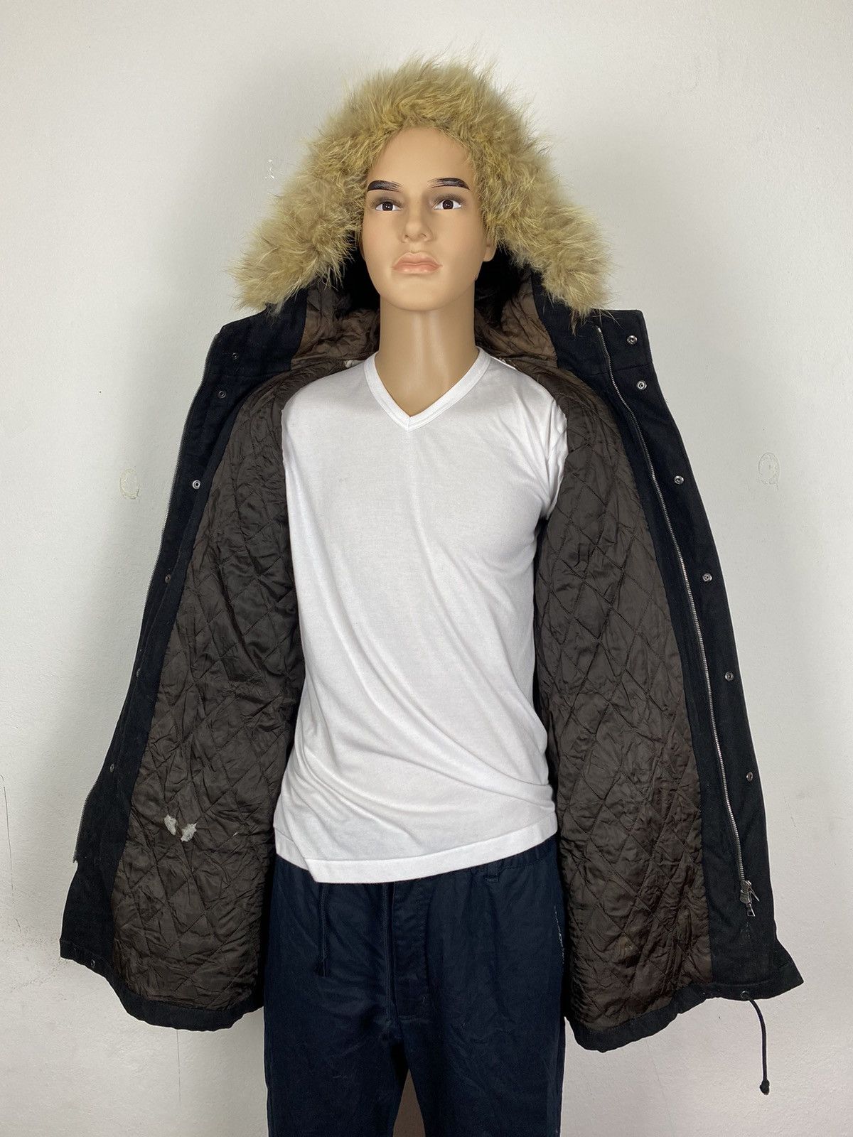 If Six Was Nine 🔥Paul Smith Parkas Jacket Fur Hoddies Size US M / EU 48-50 / 2 - 7 Thumbnail